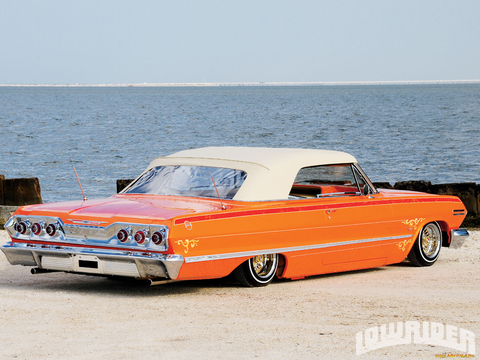 1963, chevrolet, impala, автомобили, lowrider, chevy