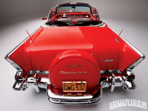 обоя 1957, chevy, bel, air, convertible, автомобили, chevrolet, lowrider