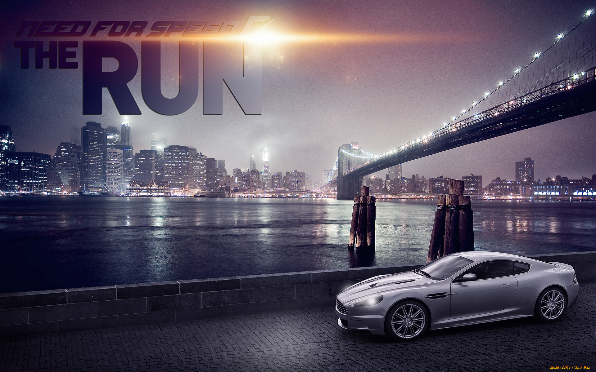 need, for, speed, the, run, видео, игры, aston, martin, город, мост