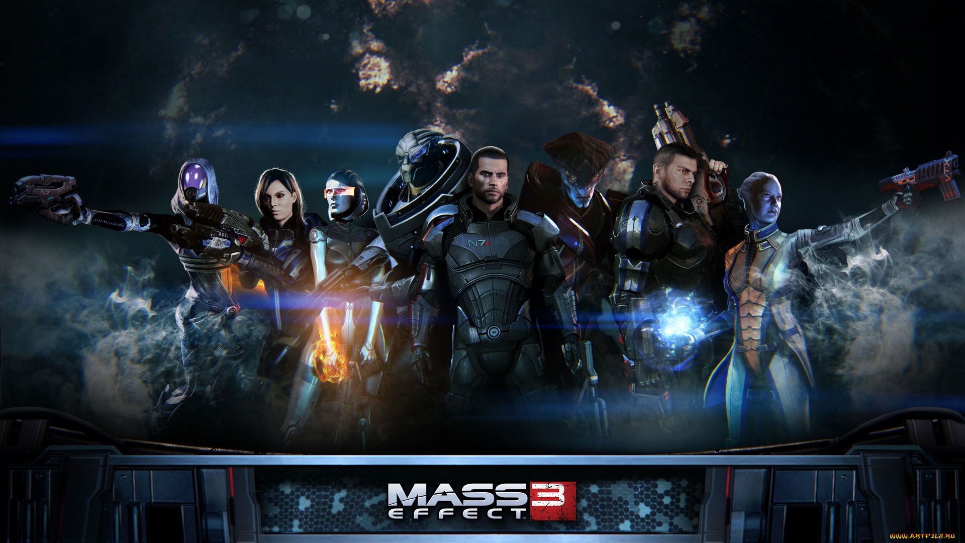 mass, effect, видео, игры, 3