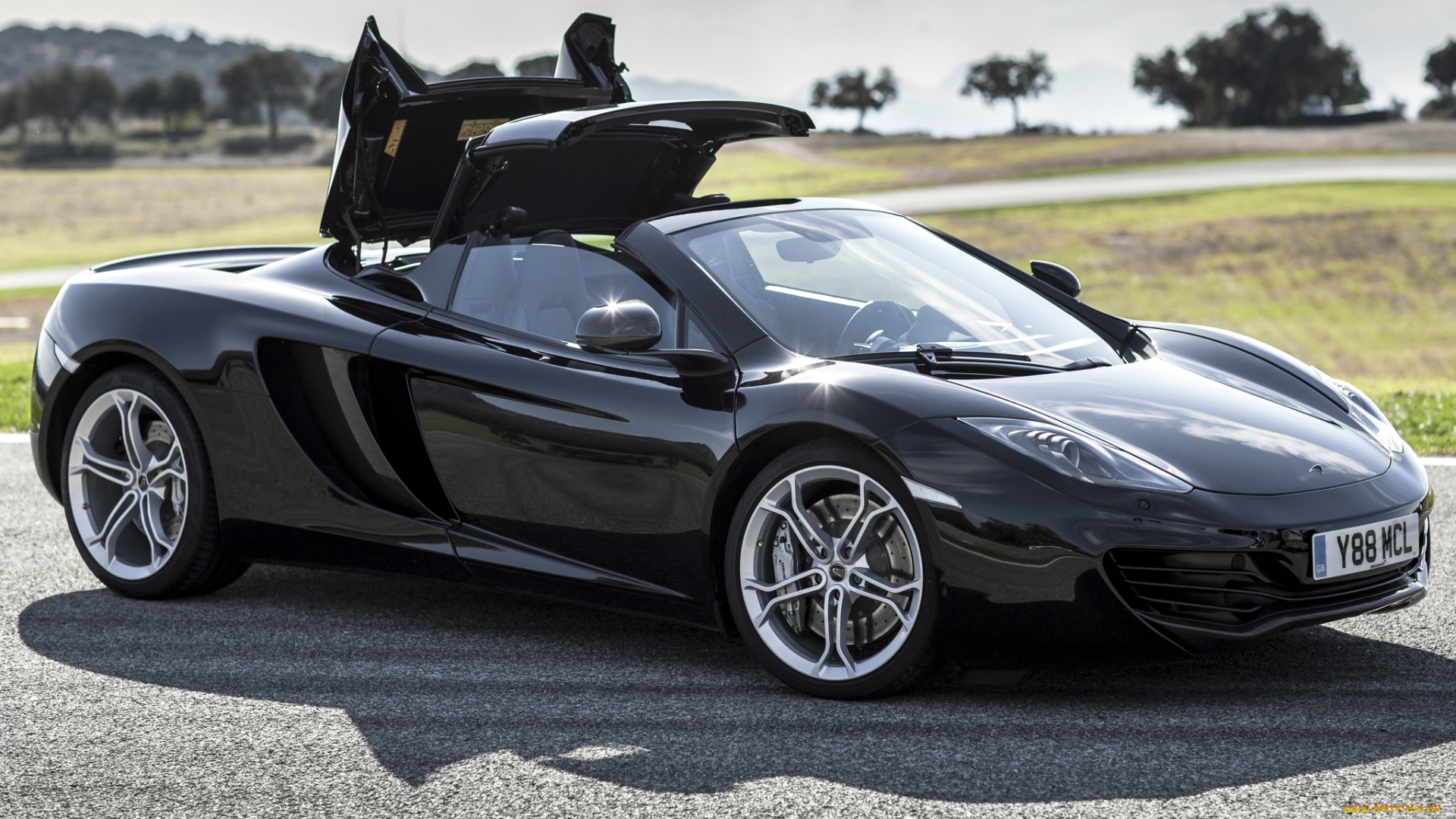 mclaren, mp4, 12c, автомобили, мощь, скорость, изящество, стиль, автомобиль