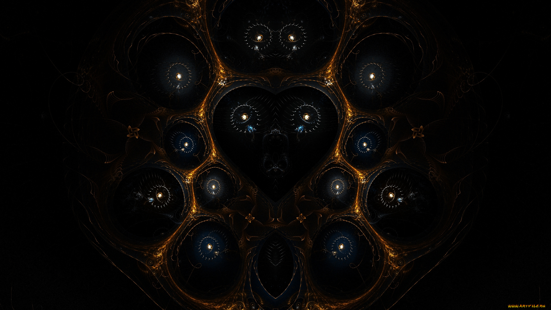 3д, графика, fractal, фракталы, фрактал