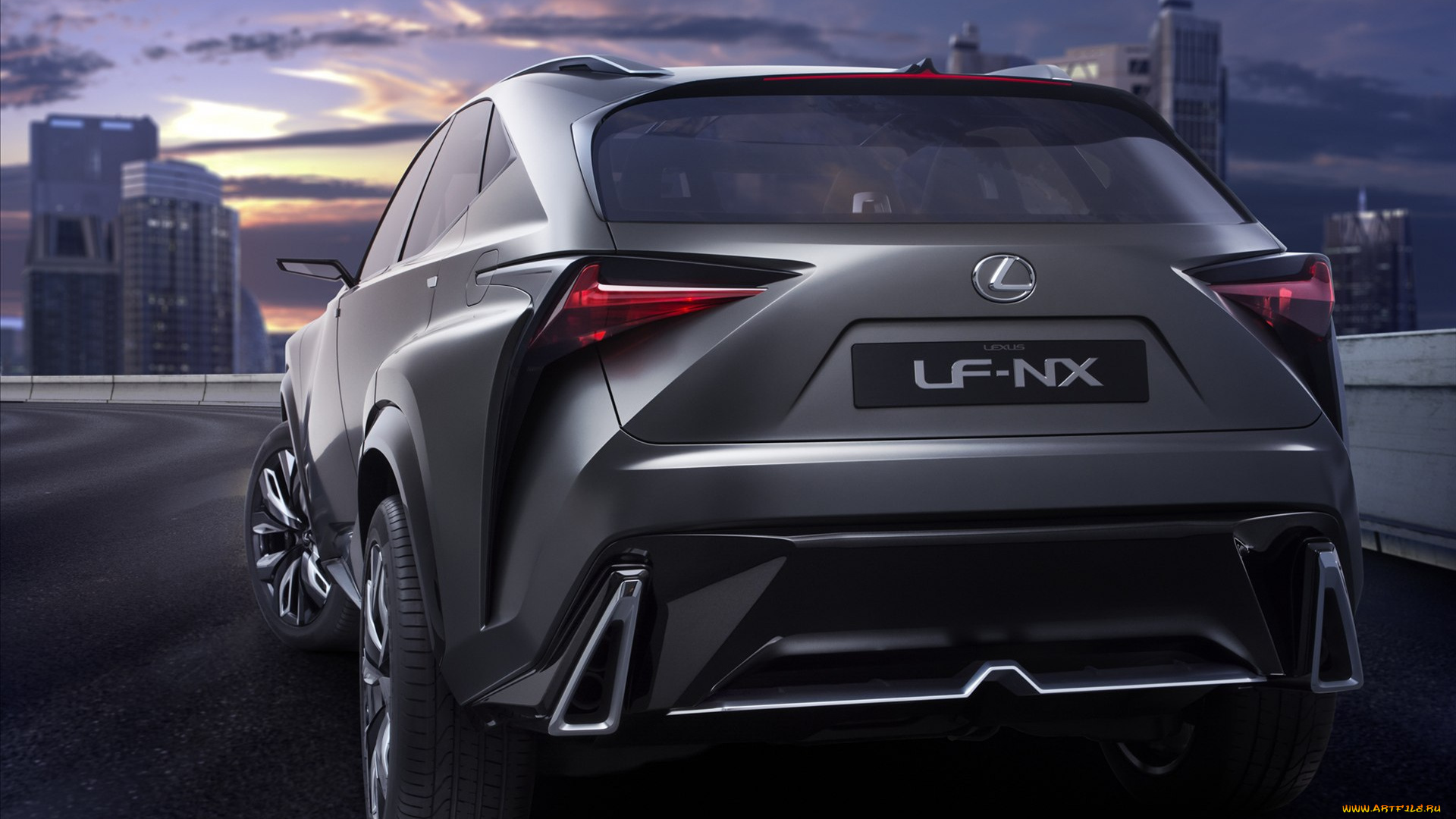 автомобили, lexus, lf-nx, concept, turbo