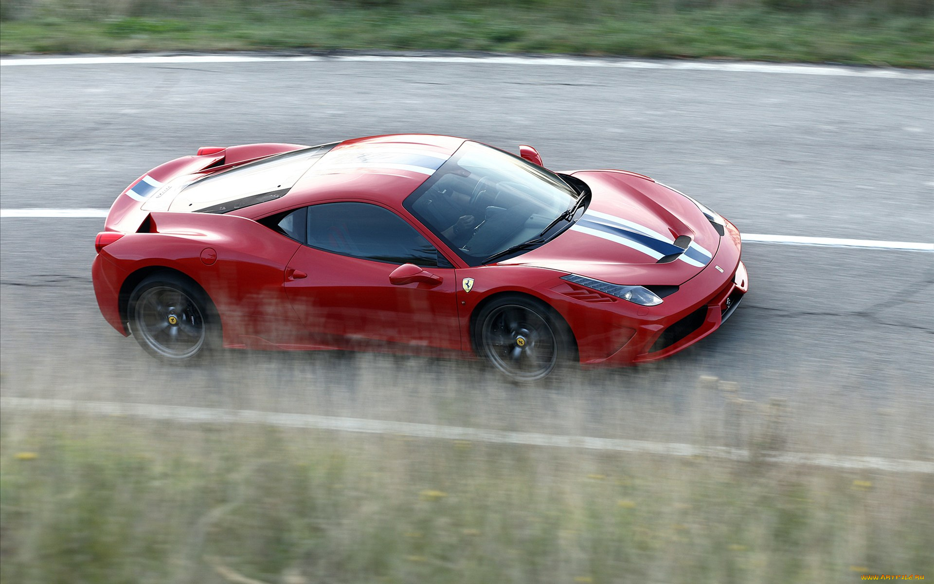 черный автомобиль Ferrari 458 Speciale скачать