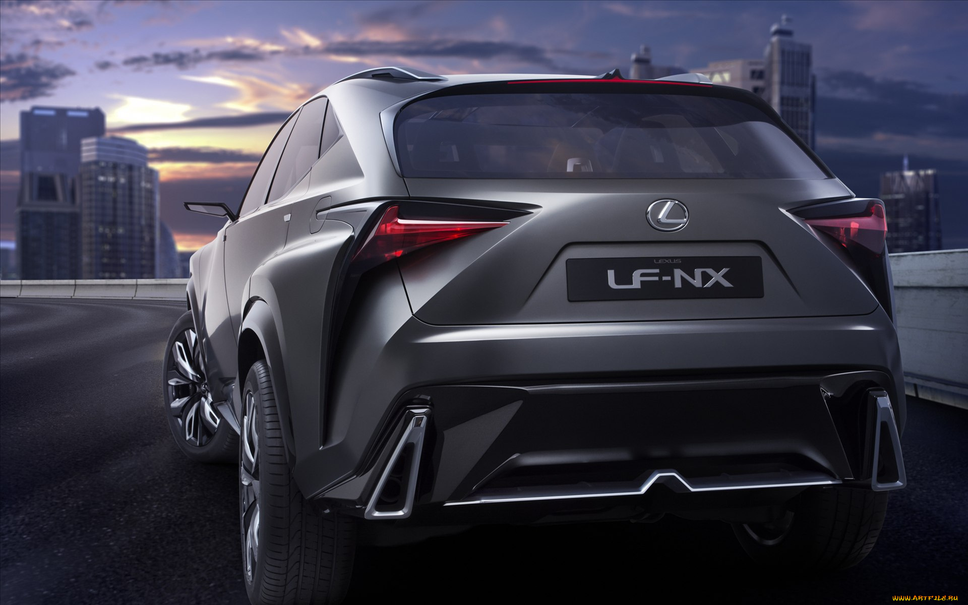 автомобили, lexus, lf-nx, concept, turbo