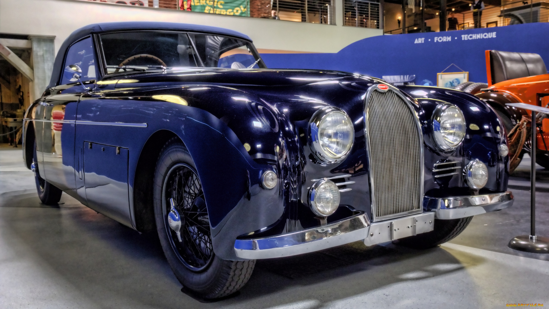 1951, bugatti, type, 101c, cabriolet, автомобили, выставки, и, уличные, фото, выставка, автошоу