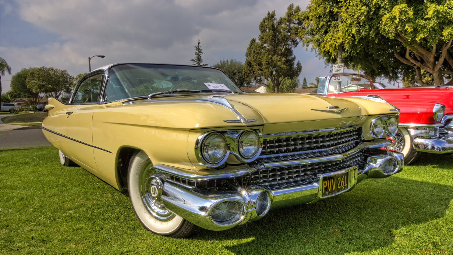 1959, cadillac, coupe, de, ville, автомобили, выставки, и, уличные, фото, выставка, автошоу