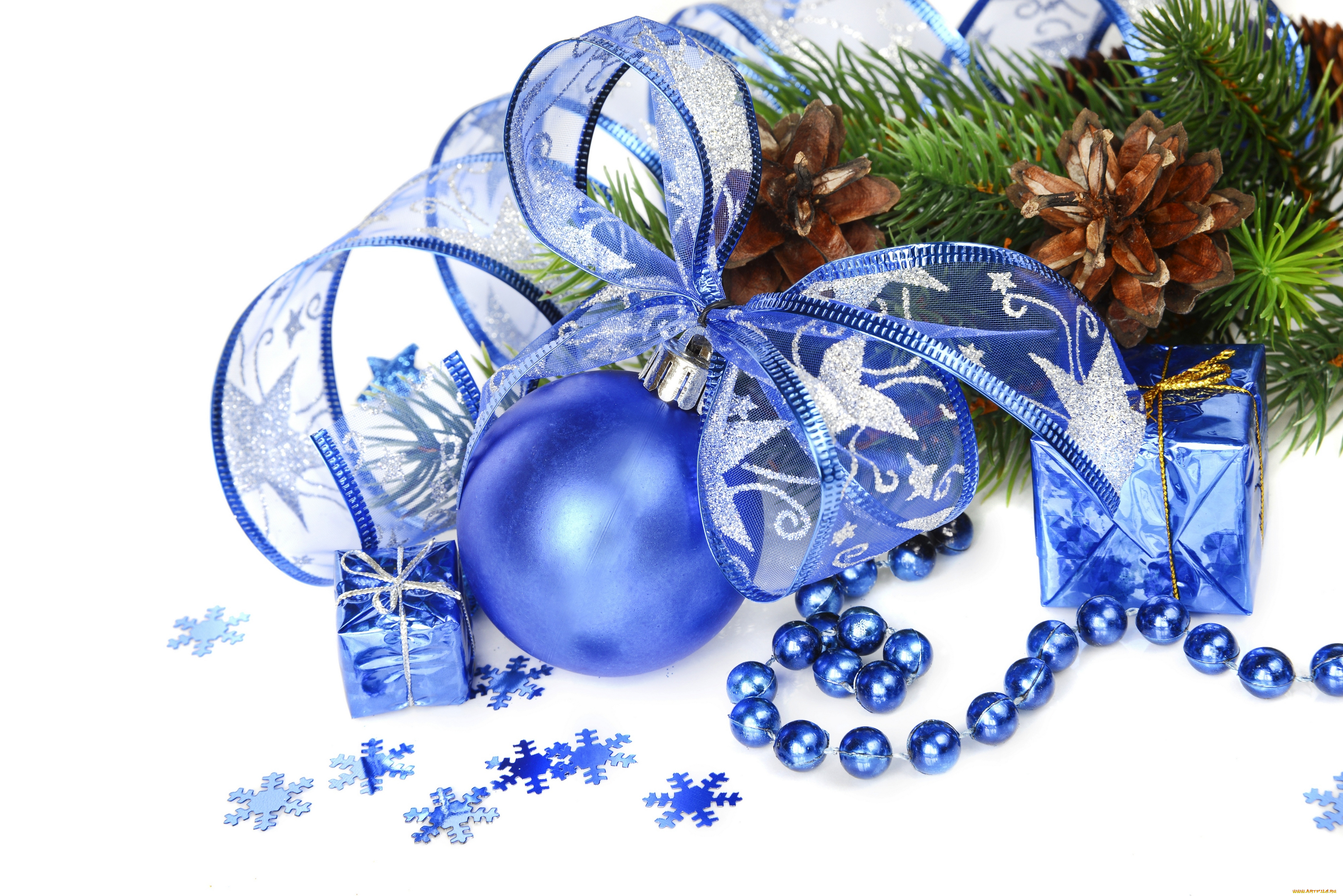 праздничные, украшения, christmas, шары, новый, год, рождество, decoration, blue, new, year