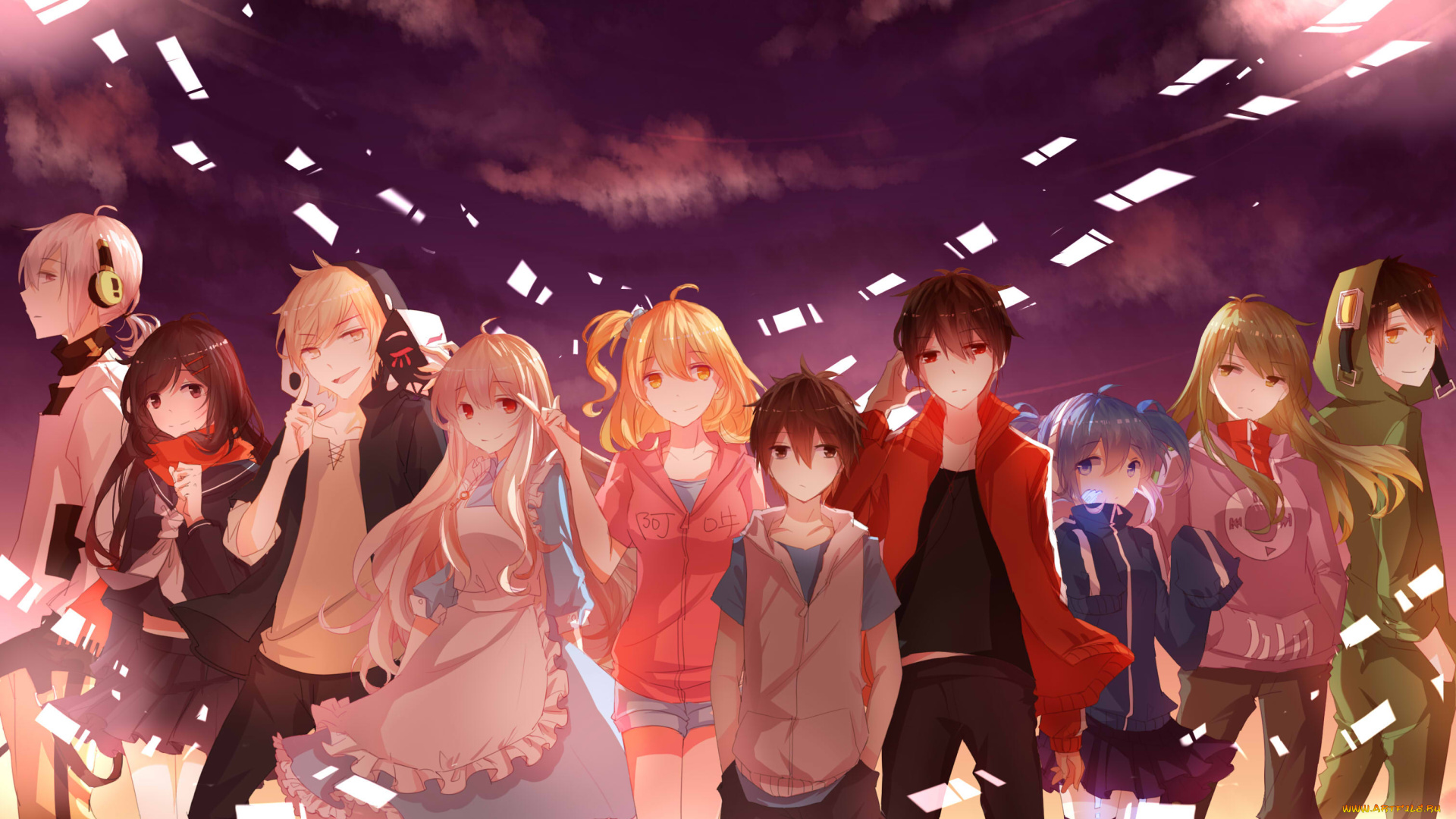 аниме, kagerou, project, kagerou, project, tateyama, ayano, seto, kousuke, kozakura, mary, kido, tsubomi, kokonose, haruka, kisaragi, shintaro, momo, парни, enomoto, takane, amamiya, hibiya, девушки, арт, mekakucity, actors, kano, shuuya