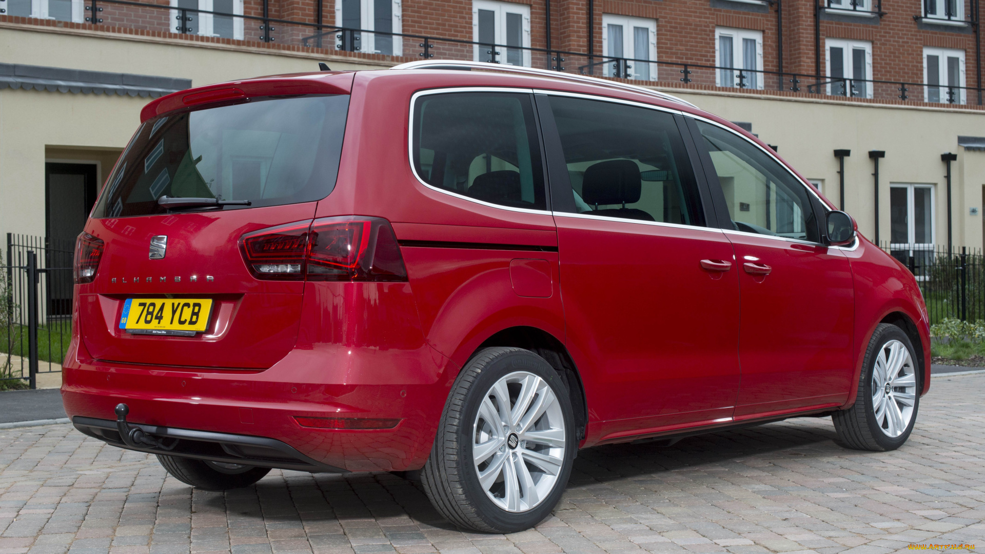 автомобили, seat, красный, 2015г, 7n, uk-spec, alhambra