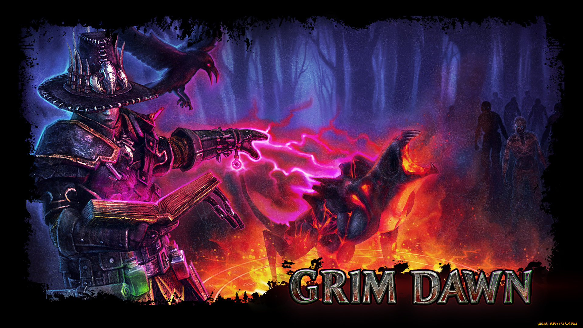 grim, dawn, видео, игры, grim, dawn, ролевая, action