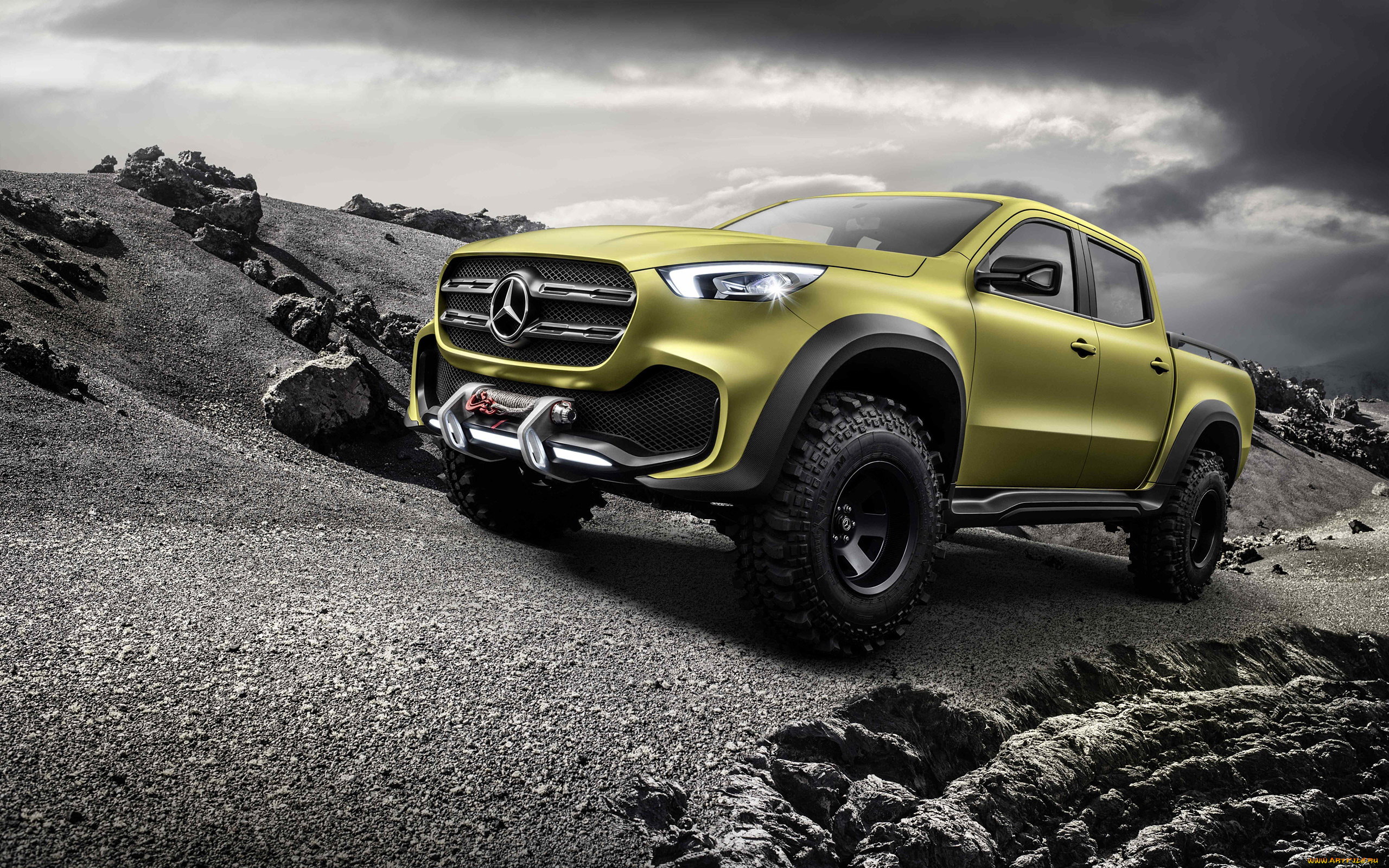 mercedes-benz, x-class, pickup, concept, 2016, автомобили, mercedes-benz, x-class, 2016, concept, pickup