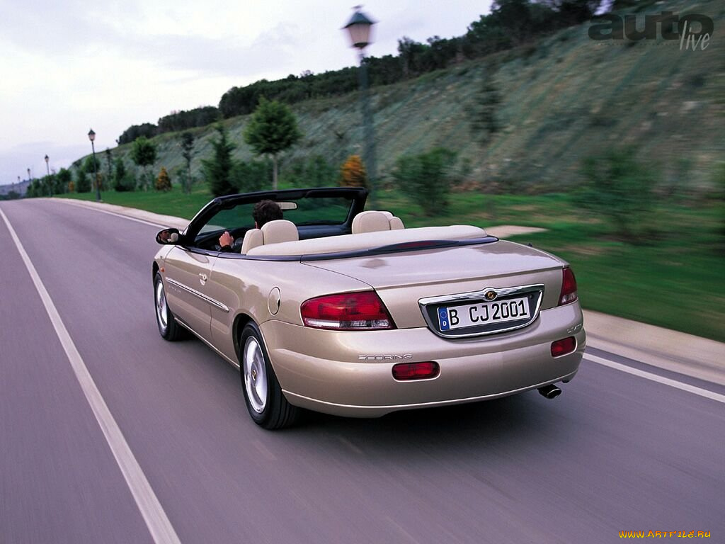 chrysler, sebring, convertible, автомобили