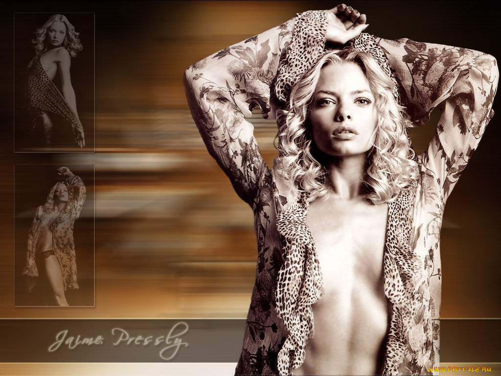 Jaime, Pressly, девушки