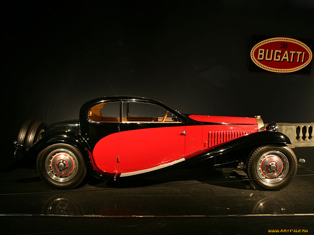 bugatti, type, 50t, coupe, profilee, автомобили