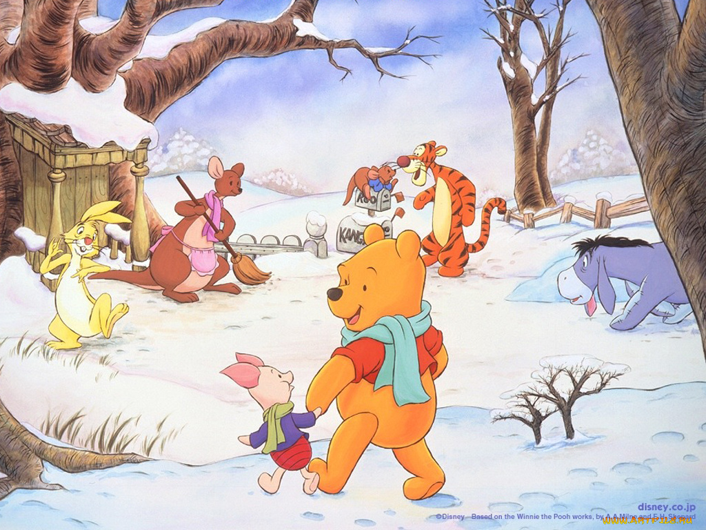 мультфильмы, winnie, the, pooh