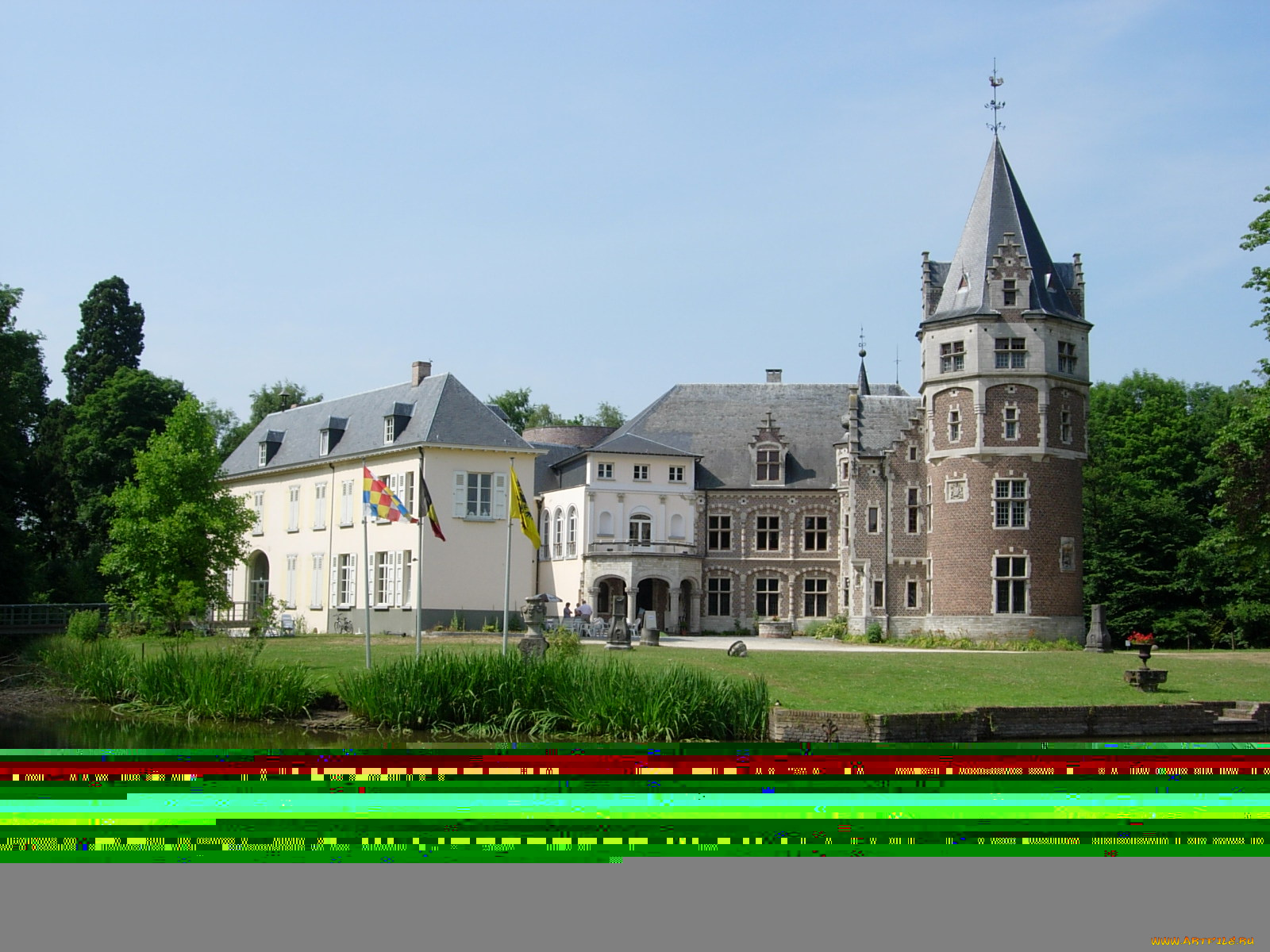 castel, de, renesse, города, дворцы, замки, крепости, renesse, castle, belgium