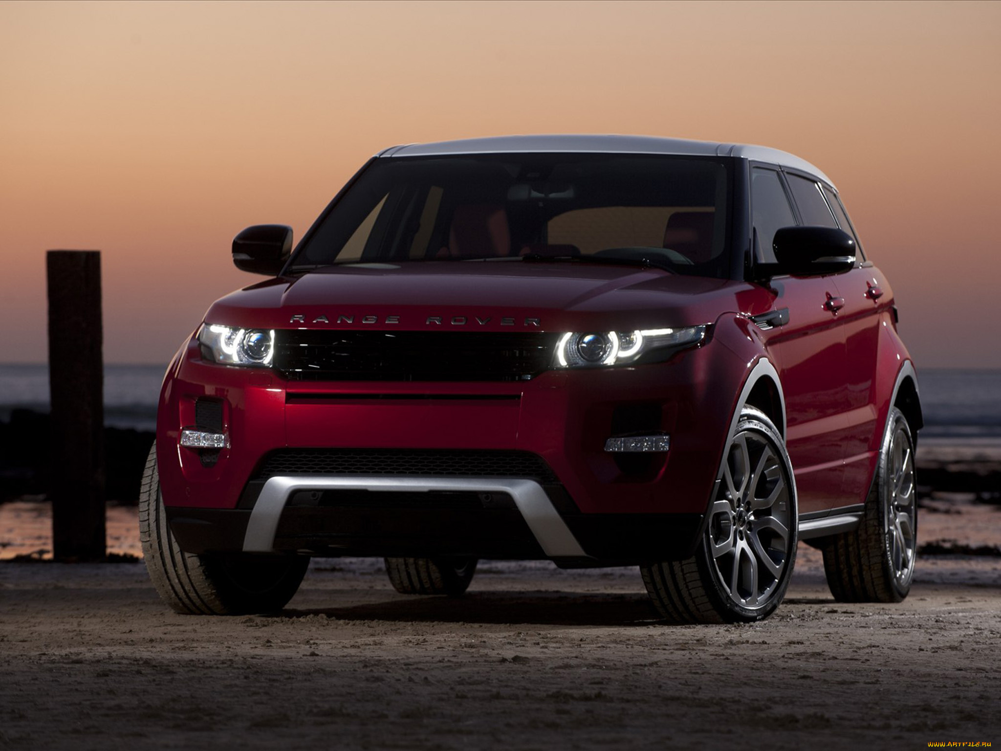 автомобили, range, rover, evoque