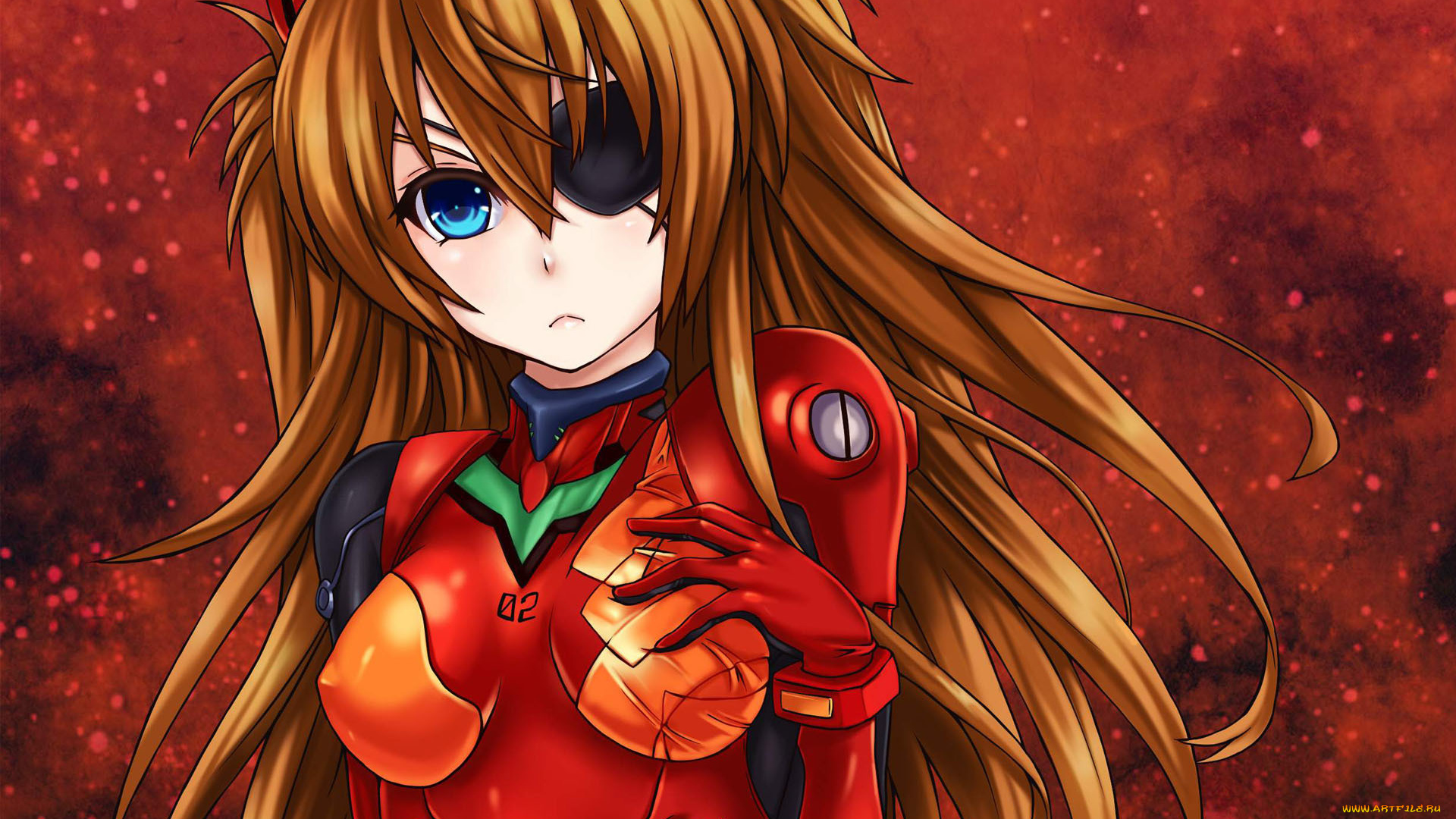 аниме, evangelion, rebuild, of, shikinami, asuka, langley, soryu, end