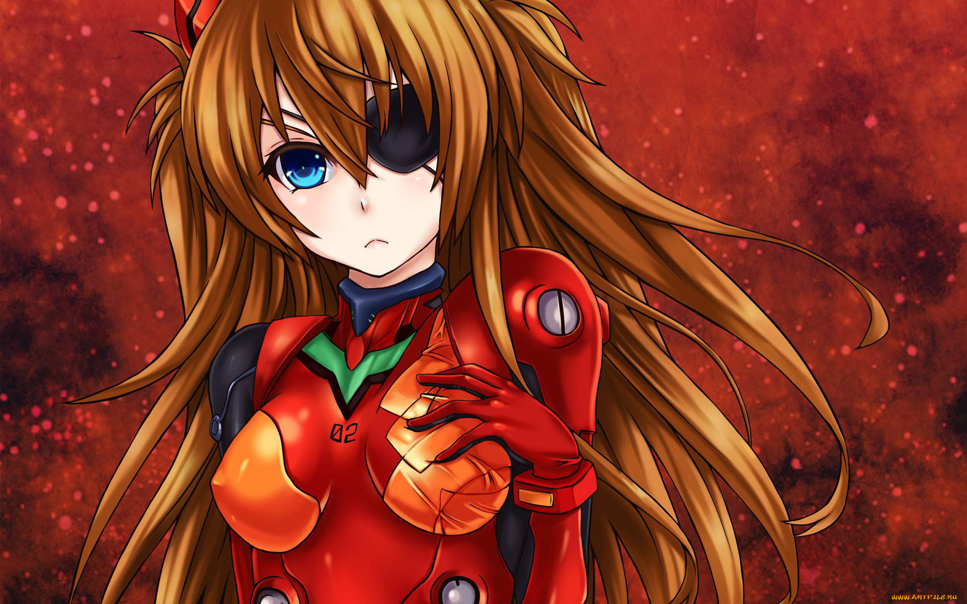 аниме, evangelion, rebuild, of, shikinami, asuka, langley, soryu, end