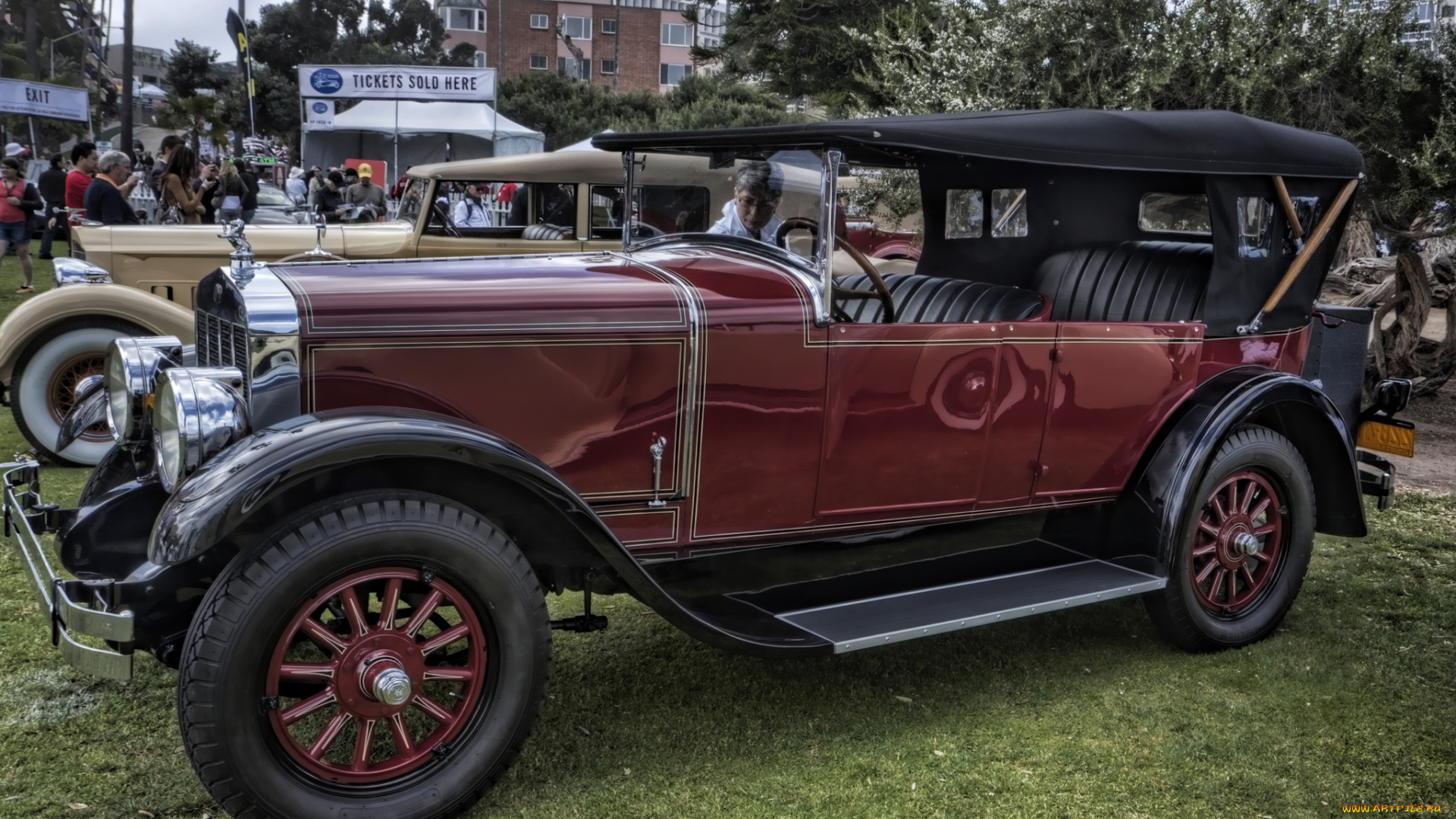 1927, franklin, 11b, touring, автомобили, выставки, и, уличные, фото, автошоу, выставка