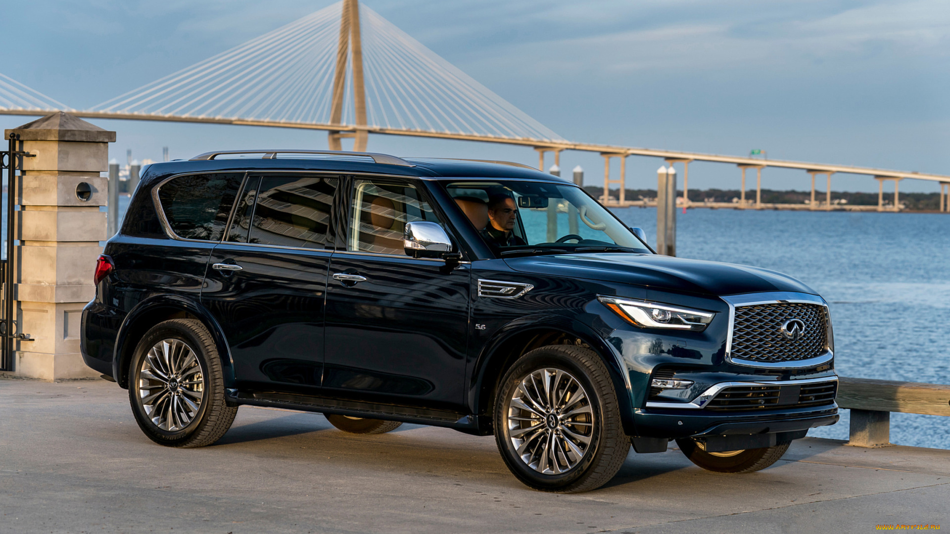 infiniti, qx80, 2018, автомобили, infiniti, color, qx80, 2018, hermosa, blue