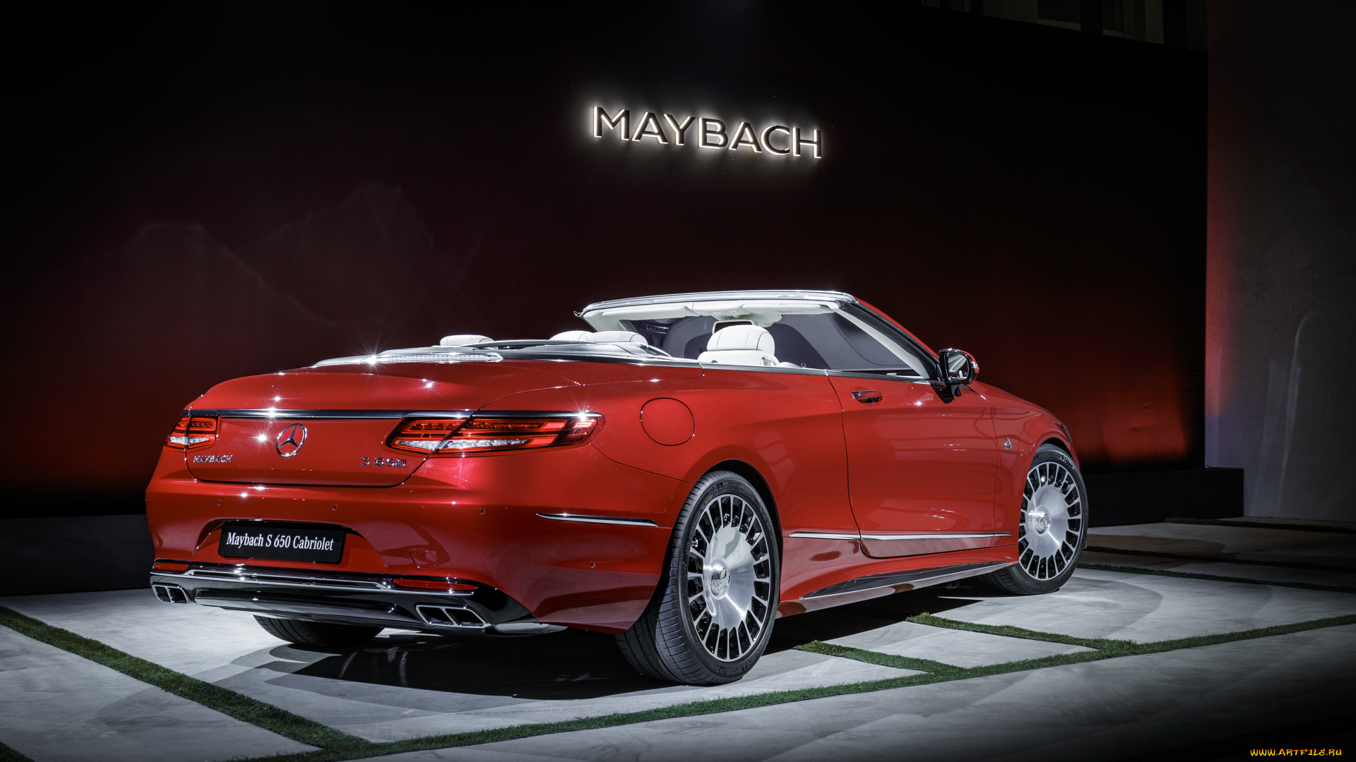 maybach-mercedes, s650, cabriolet, 2018, автомобили, mercedes-benz, красный, 2018, cabriolet, s650, maybach-mercedes
