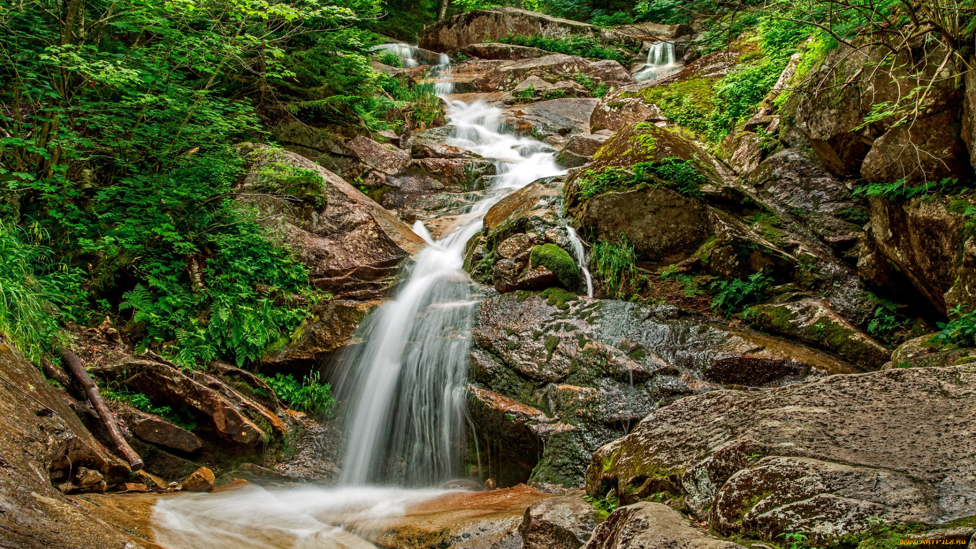 природа, водопады, простор