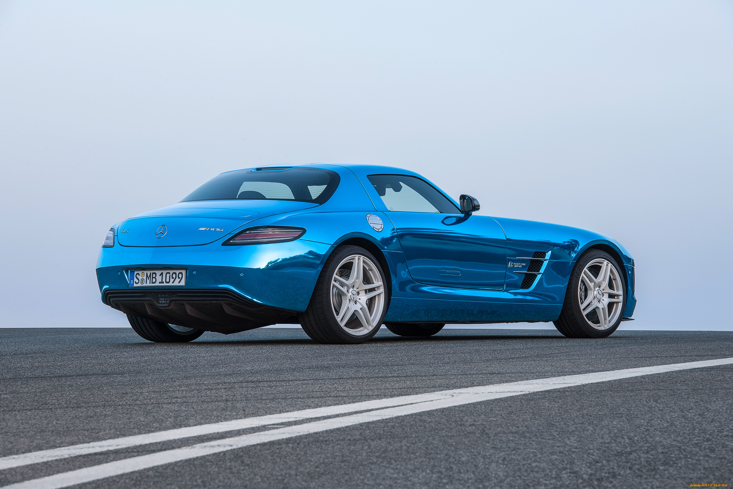 mercedes-benz, sls, amg, coupe, electric, car, 2014, автомобили, mercedes-benz, 2014, blue, sls, car, electric, coupe, amg