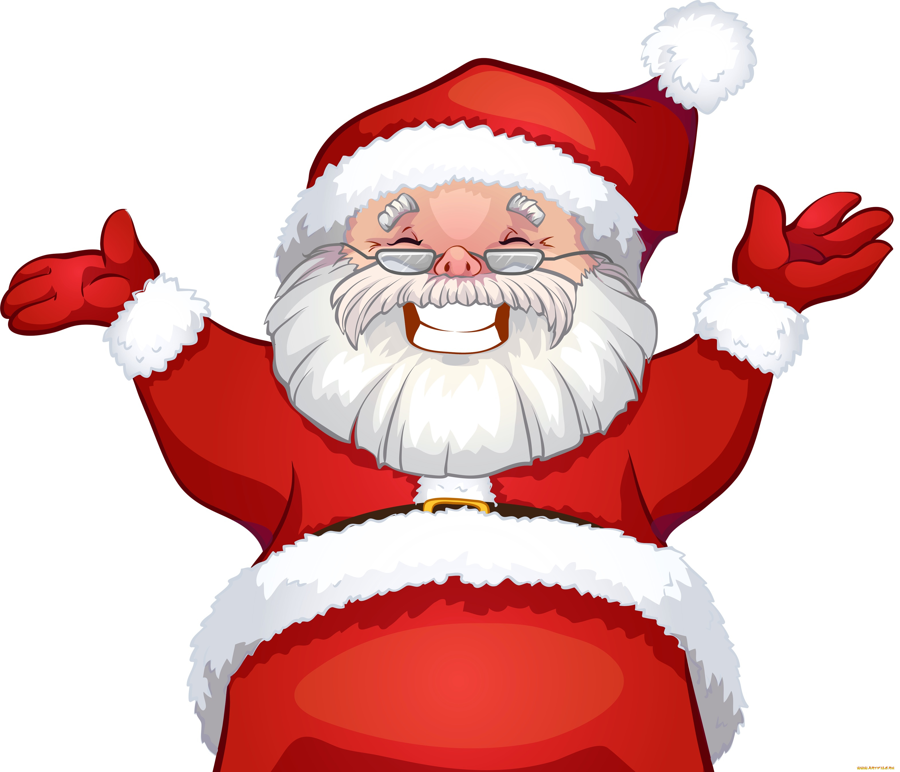 Santa 1. Дед Мороз вектор. Русский дед Мороз вектор. Santa Claus PNG.