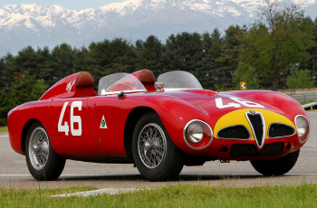 обоя alfa romeo 6c-3000 cm colli spider 1953, автомобили, alfa romeo, 1953, spider, colli, alfa, romeo, cm, 6c-3000
