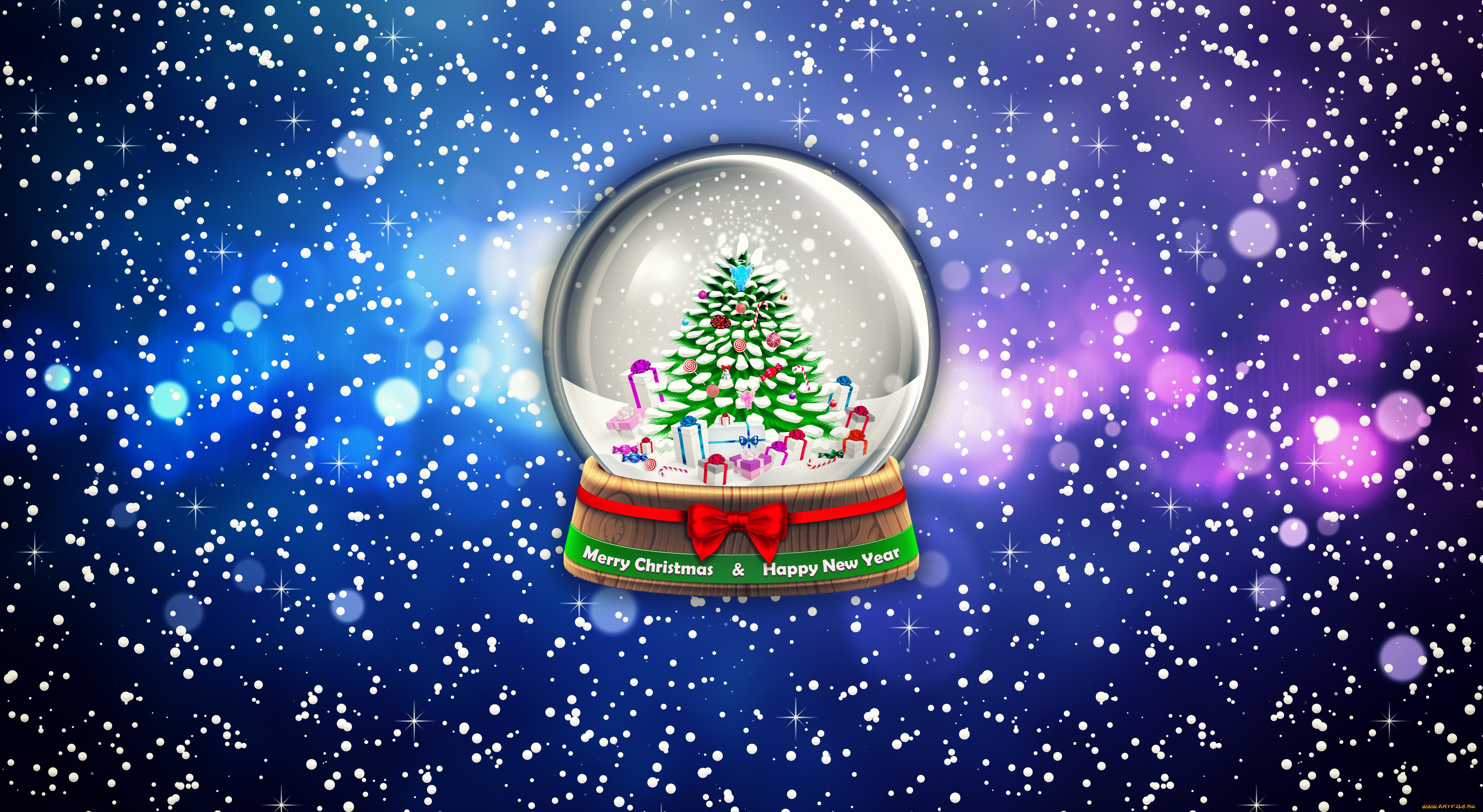 праздничные, векторная, графика, , новый, год, снежинки, Ёлка, стеклянный, шар, рождество, зима, минимализм, елка, подарки, снег, праздник, новый, год, фон