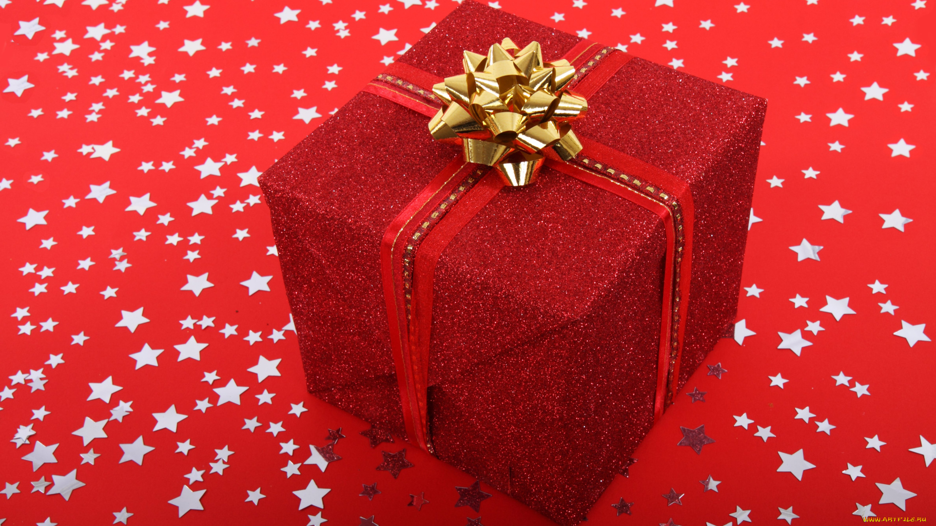 праздничные, подарки, и, коробочки, коробка, подарок, звездочки