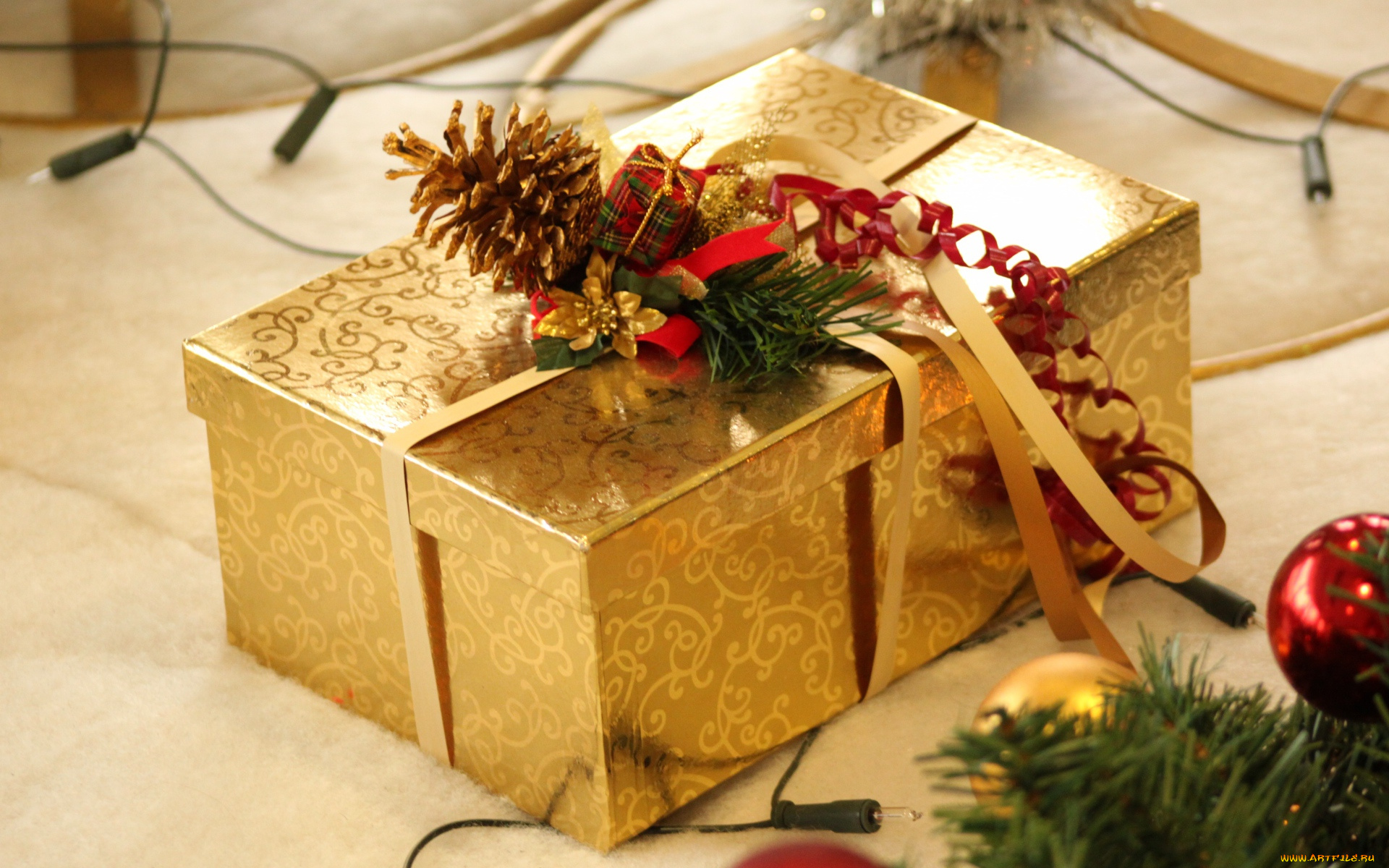 праздничные, подарки, и, коробочки, коробка, подарок, украшения