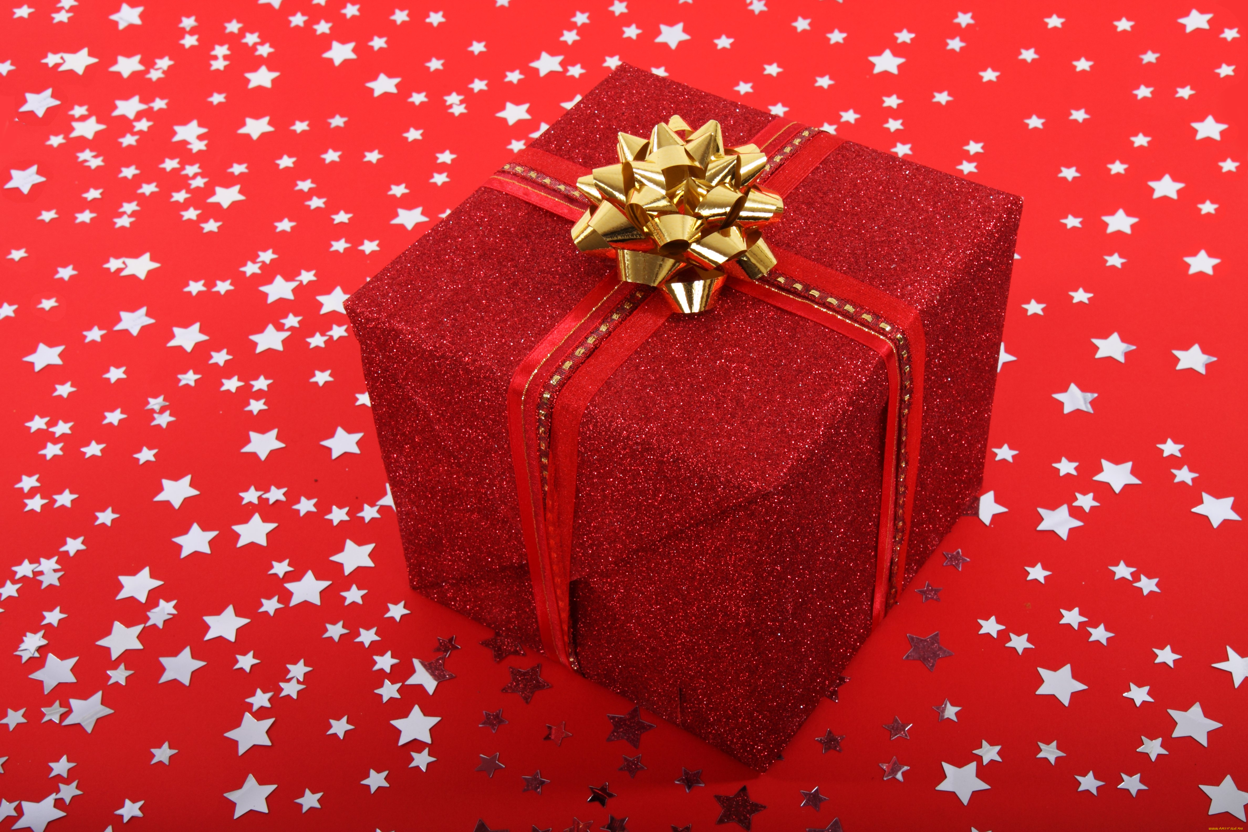 праздничные, подарки, и, коробочки, коробка, подарок, звездочки