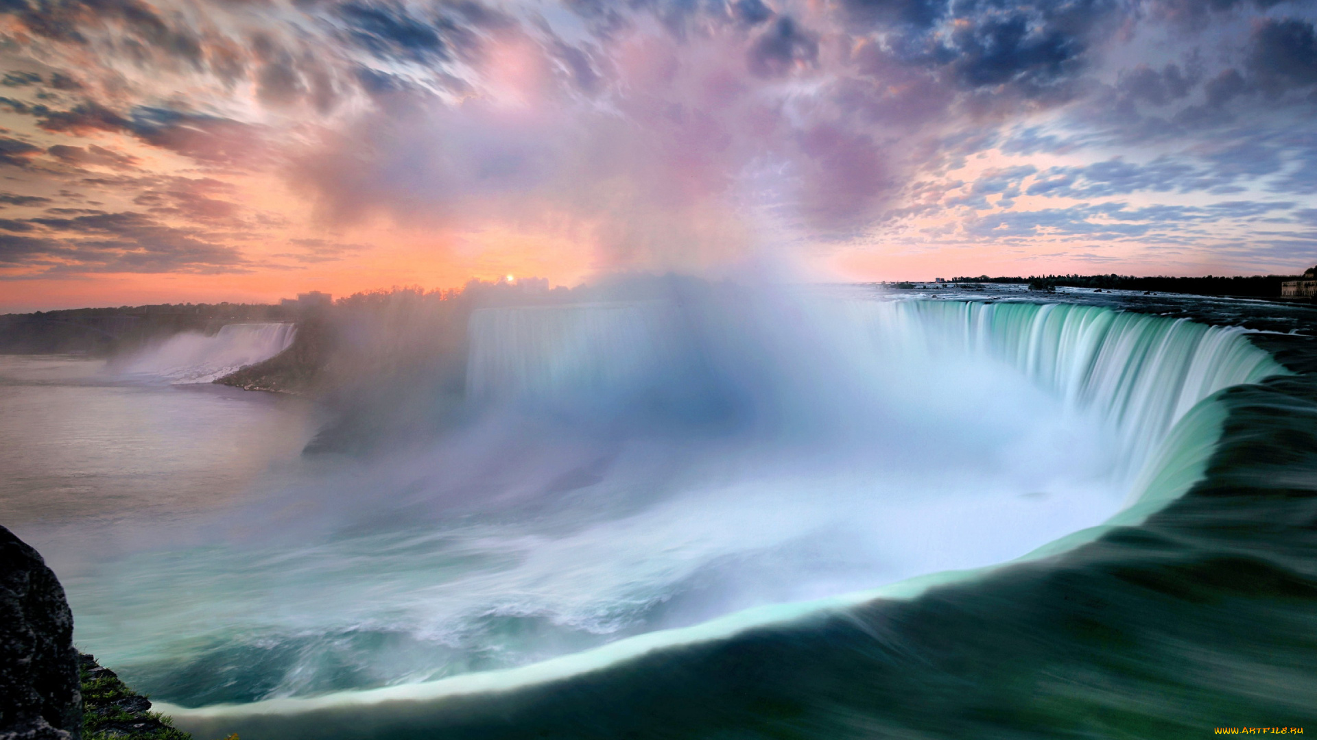 niagara, falls, ontario, canada, природа, водопады, niagara, falls