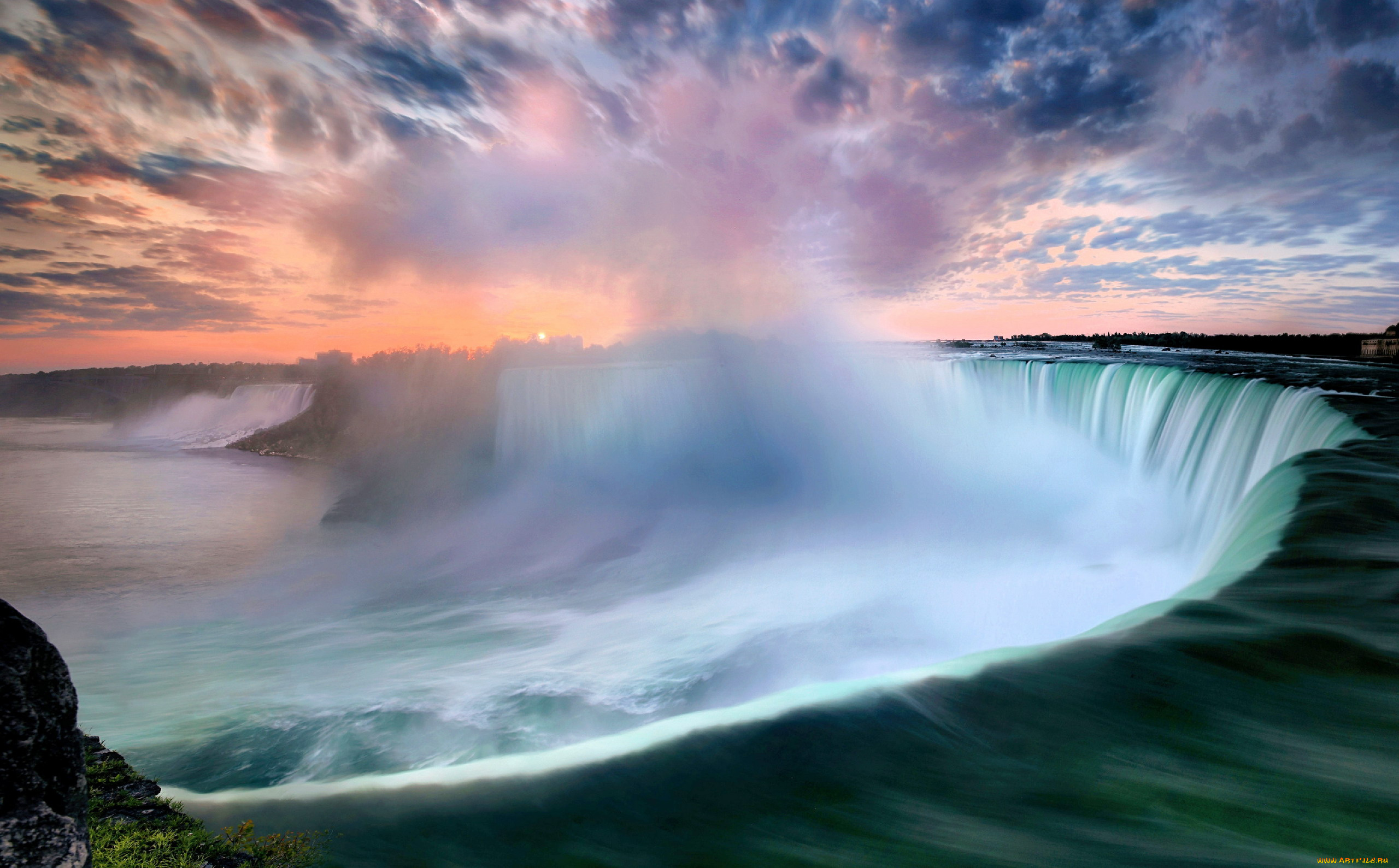 niagara, falls, ontario, canada, природа, водопады, niagara, falls