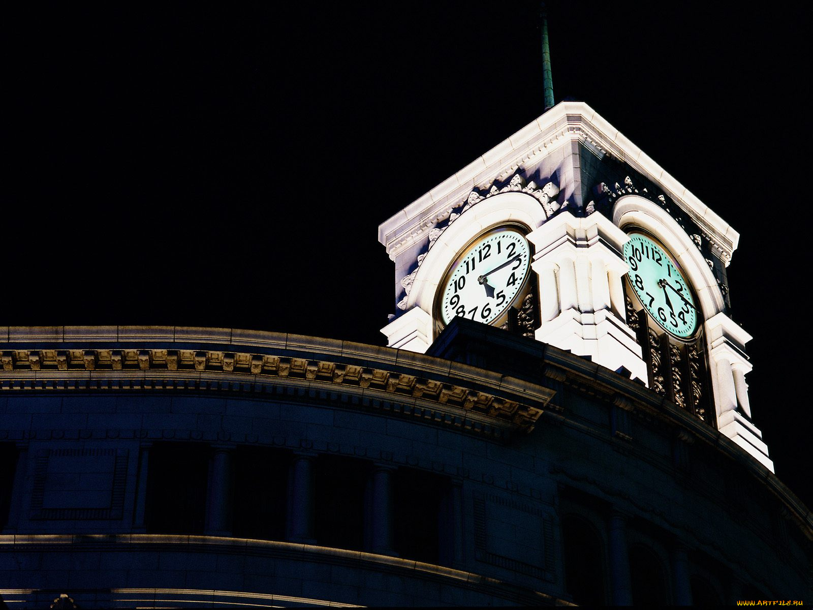 roof, clock, wako, department, store, tokyo, japan, города, токио, Япония