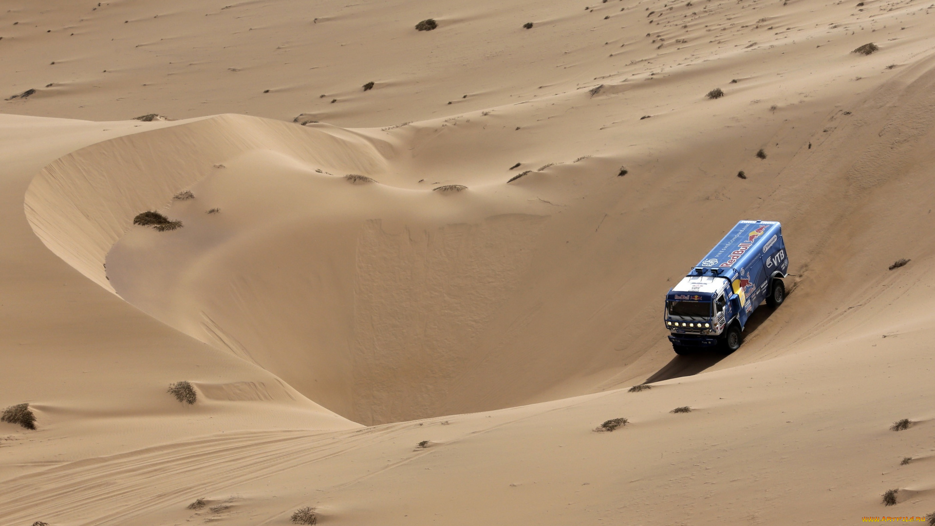 спорт, авторалли, дюны, пустыня, песок, dakar, rally, камаз, грузовик
