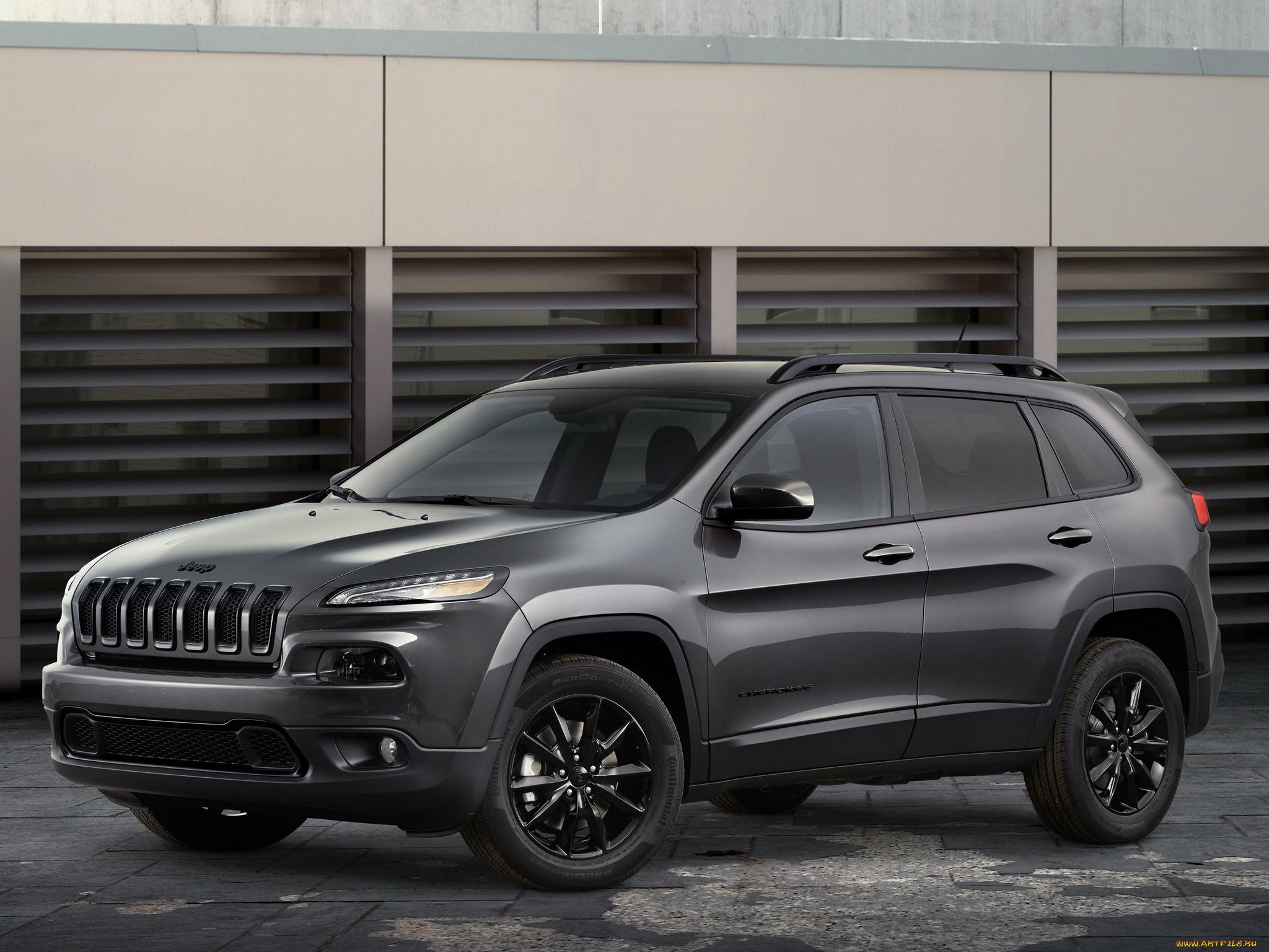 автомобили, jeep, cherokee, altitude, 2014, kl, темный