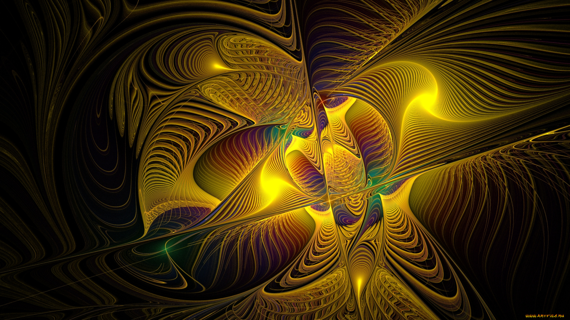 3д, графика, фракталы, , fractal, цвета, фон, узор