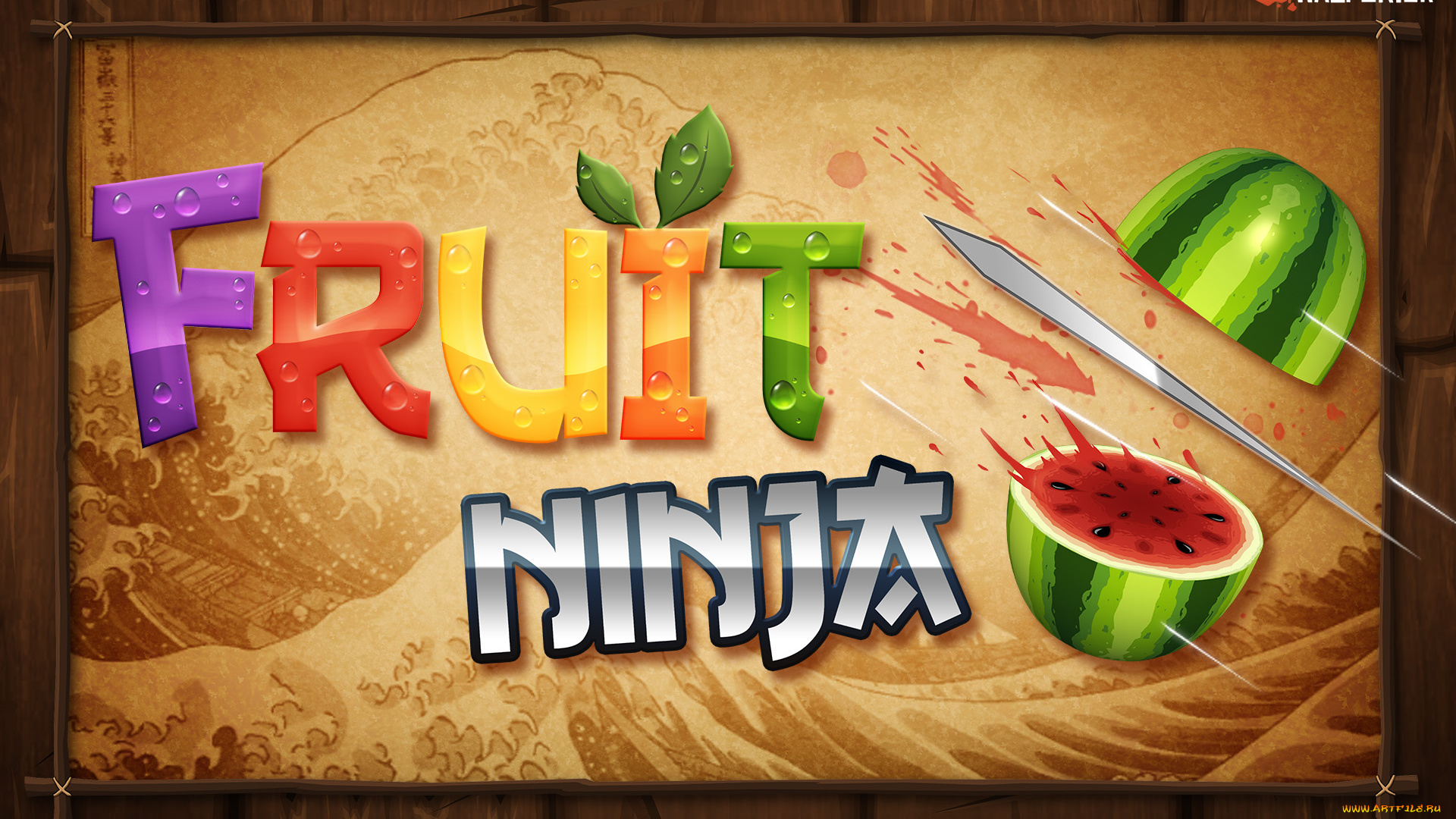 fruit, ninja, видео, игры, -, fruit, ninja, арбуз