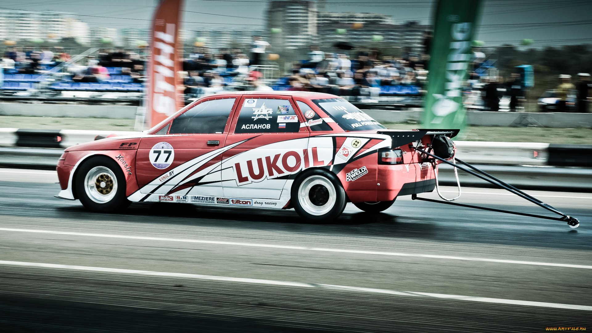 спорт, drag, racing, dragster, vaz, 2110, lada