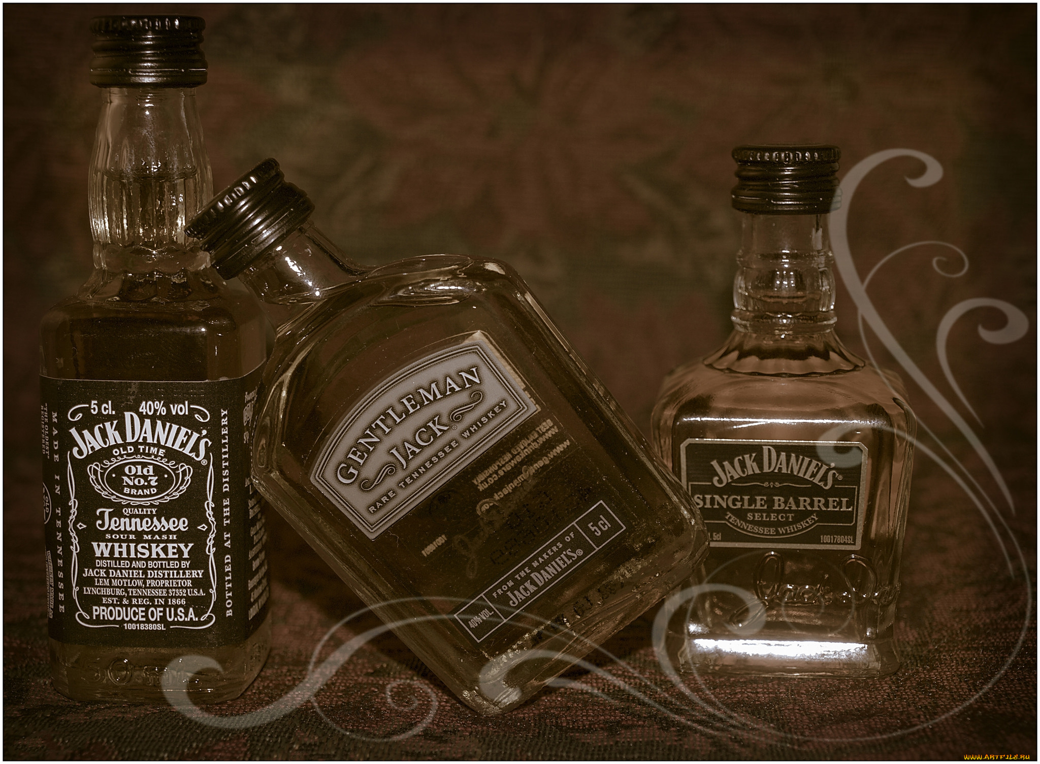 бренды, jack, daniel`s, бутылка, алкоголь