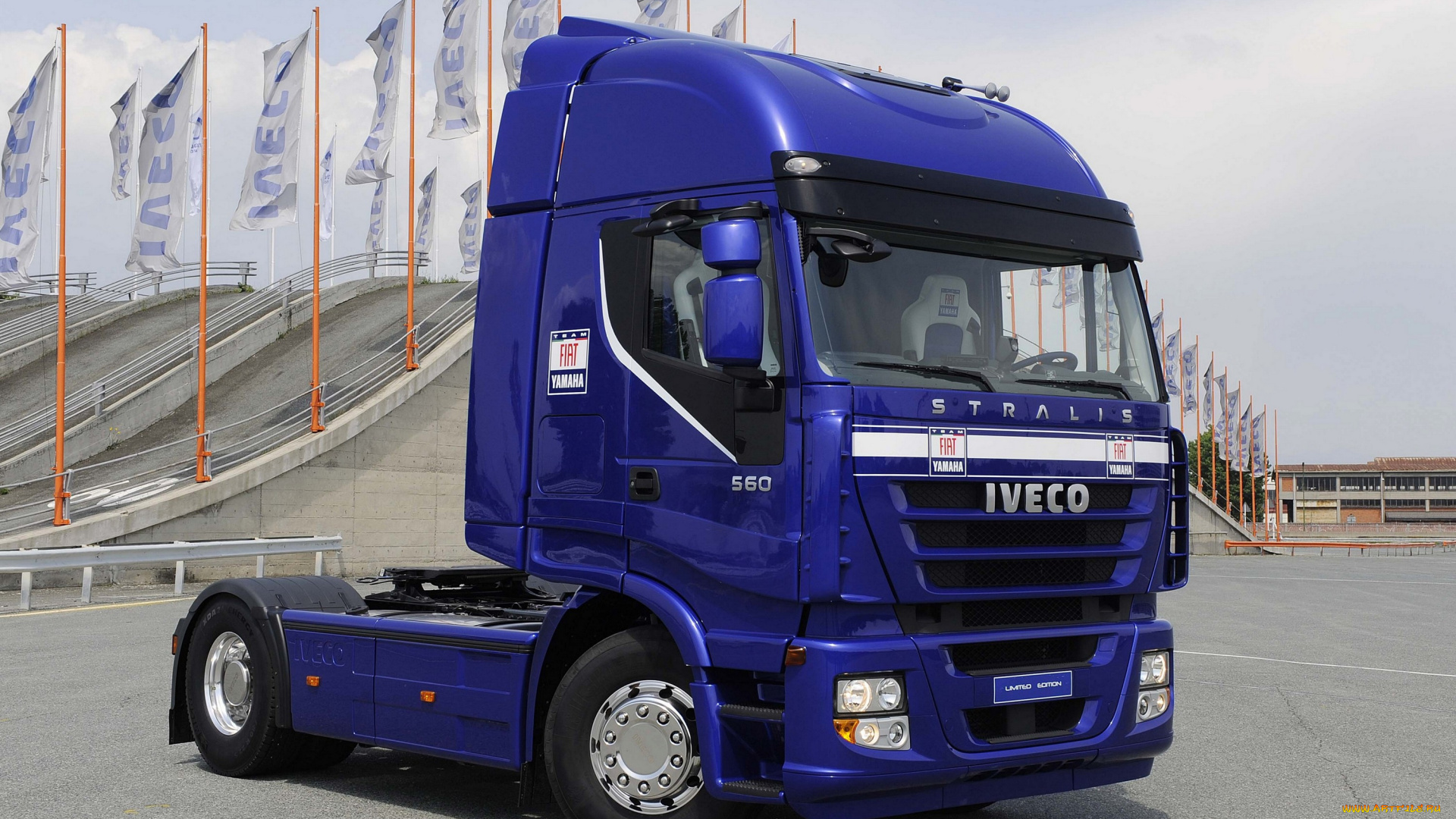 автомобили, iveco, yamaha, fiat, stralis, 560, es, edition, limited, team