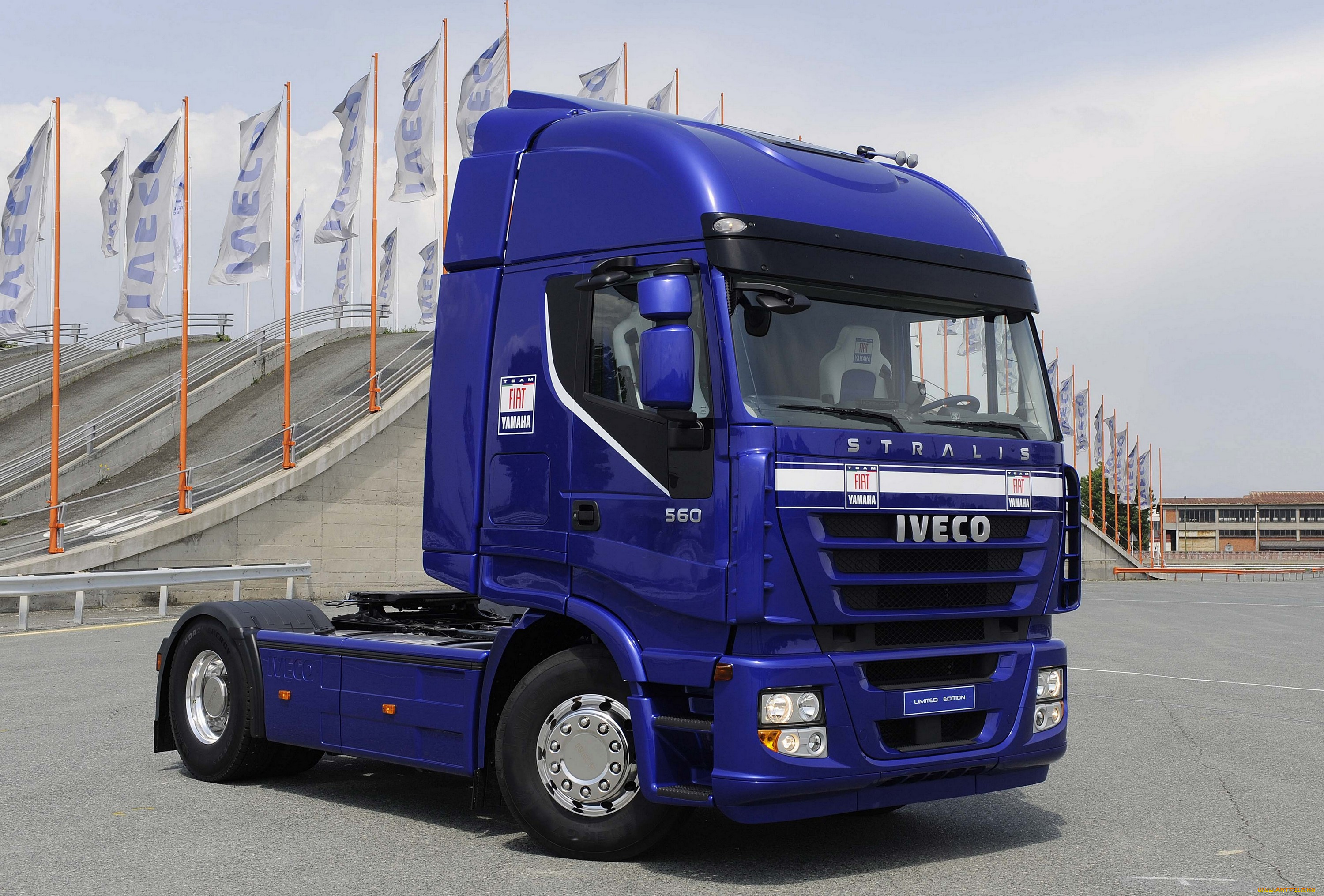 автомобили, iveco, yamaha, fiat, stralis, 560, es, edition, limited, team