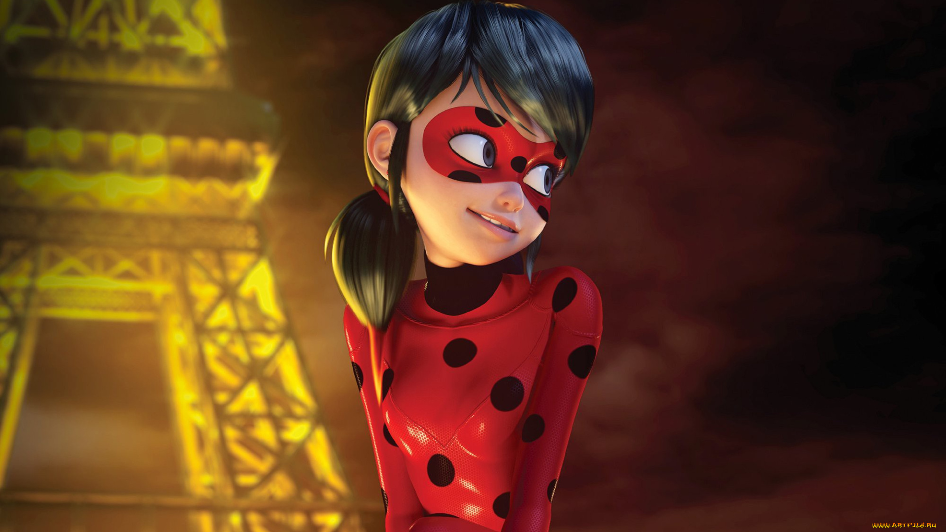 аниме, miraculous, ladybug, леди, баг