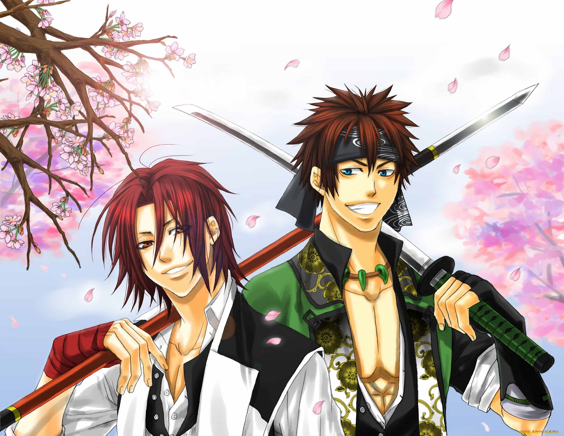 аниме, hakuouki, shinsengumi, kitan