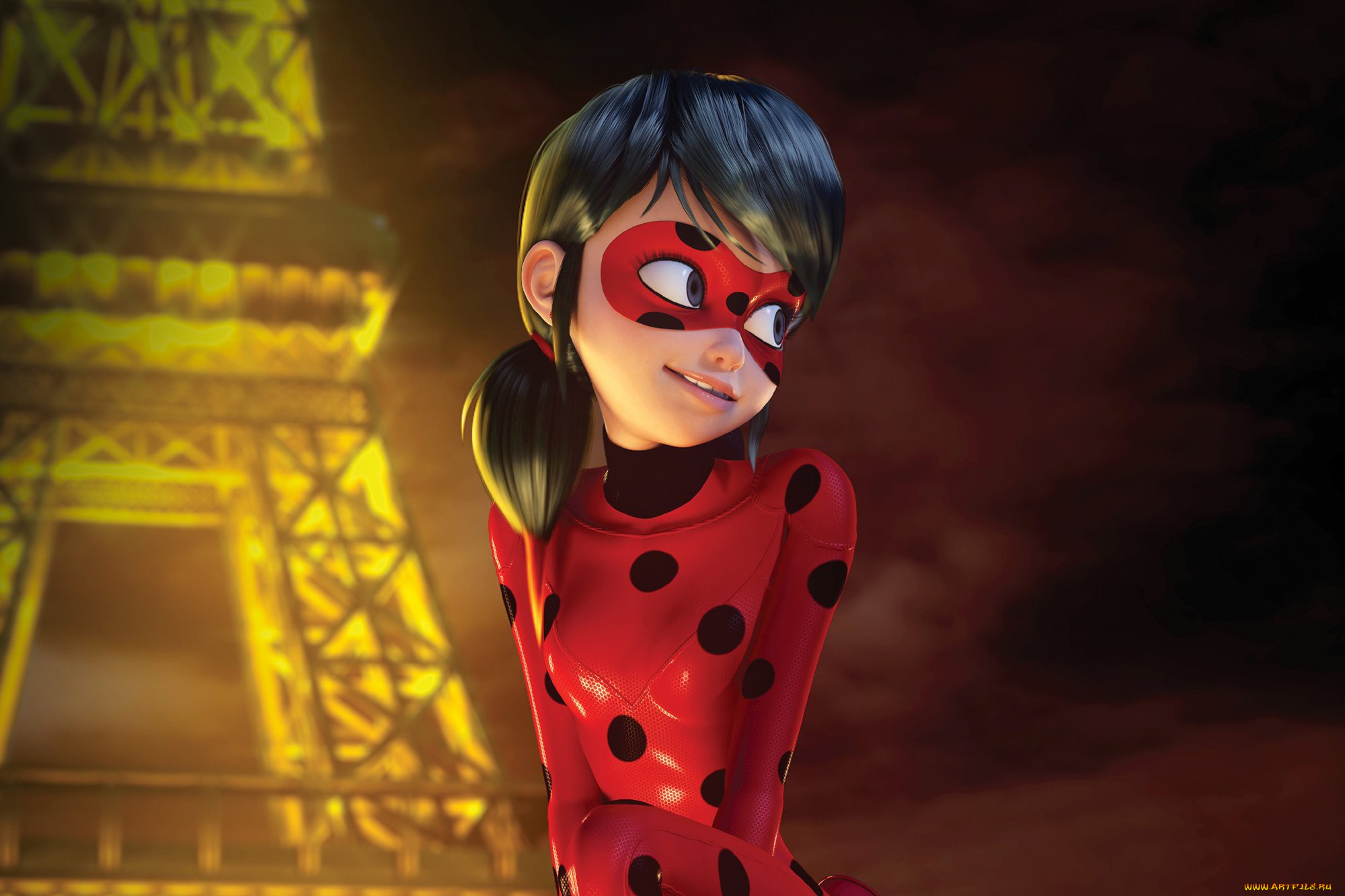 аниме, miraculous, ladybug, леди, баг