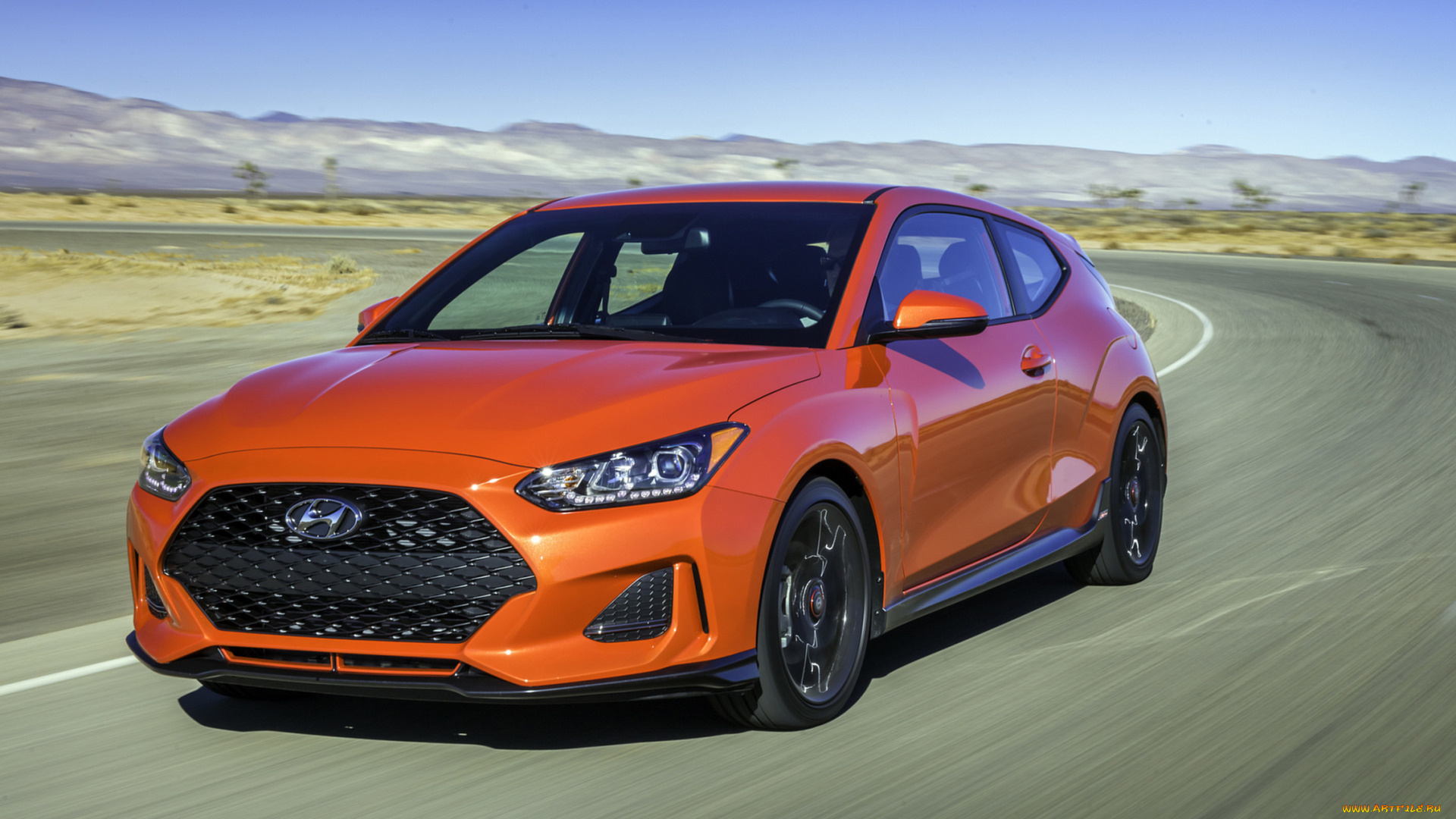 hyundai, veloster, turbo, 2019, автомобили, hyundai, 2019, turbo, veloster, оранжевый